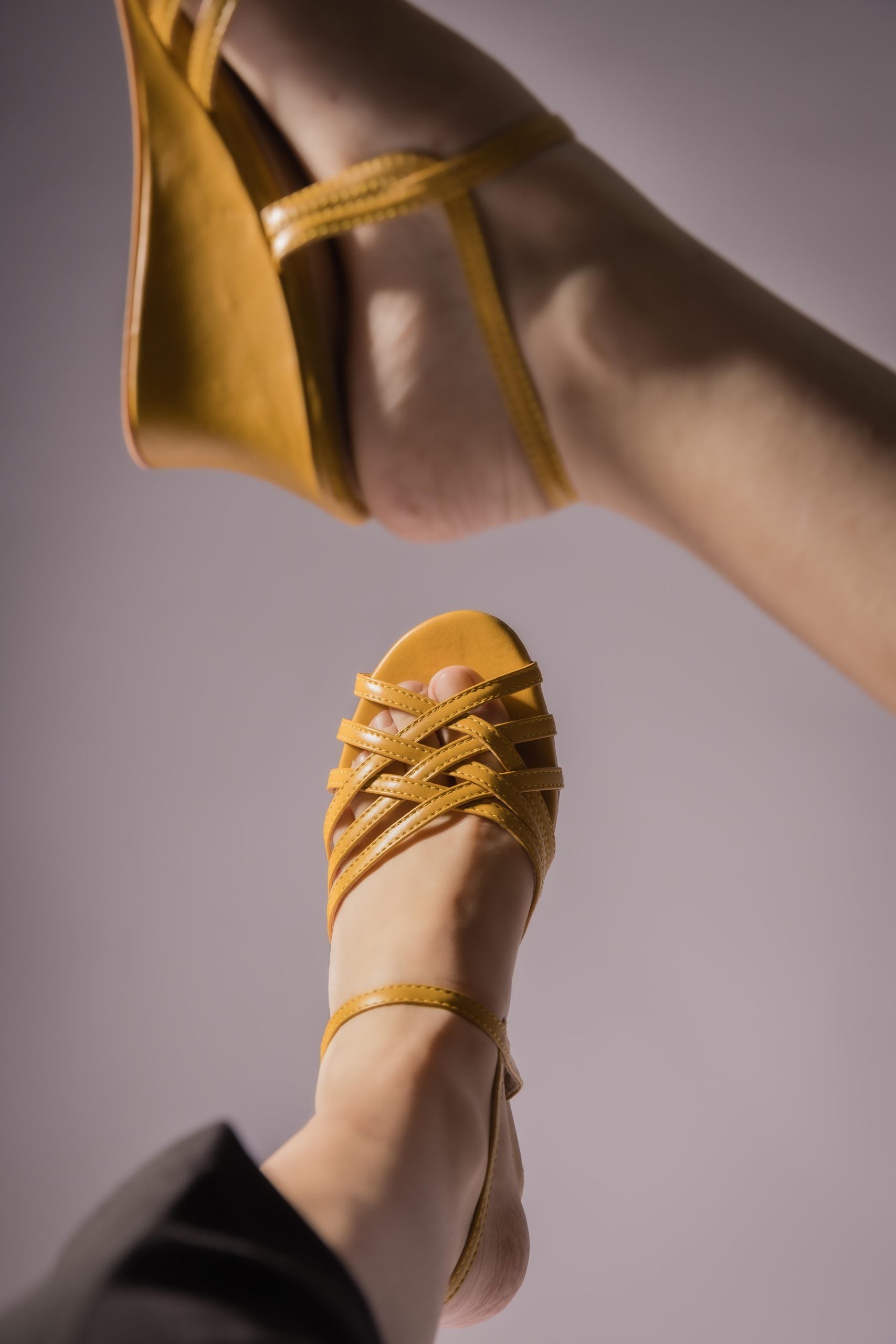 Esme Sandals, Yellow