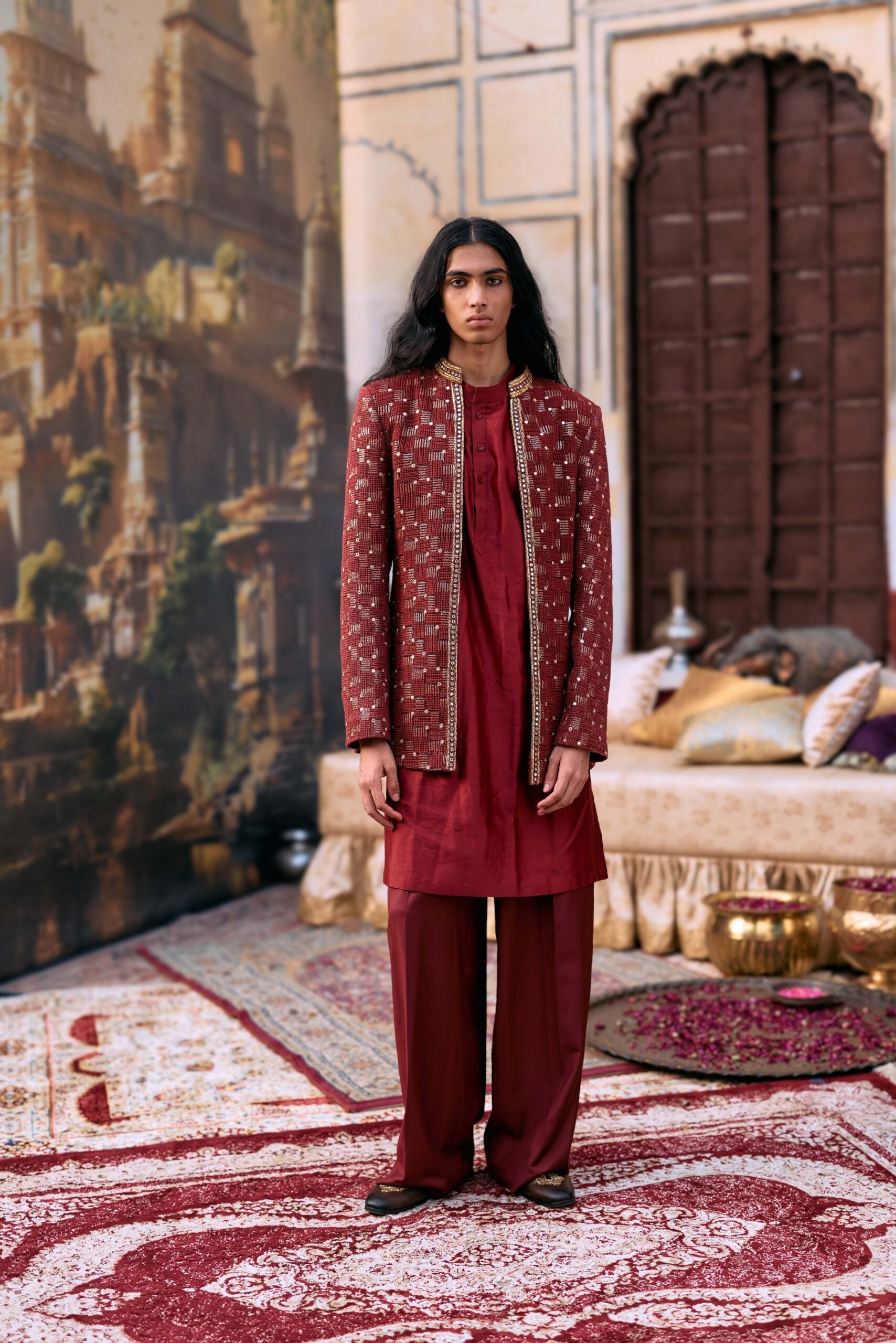 Rajang Sherwani Set