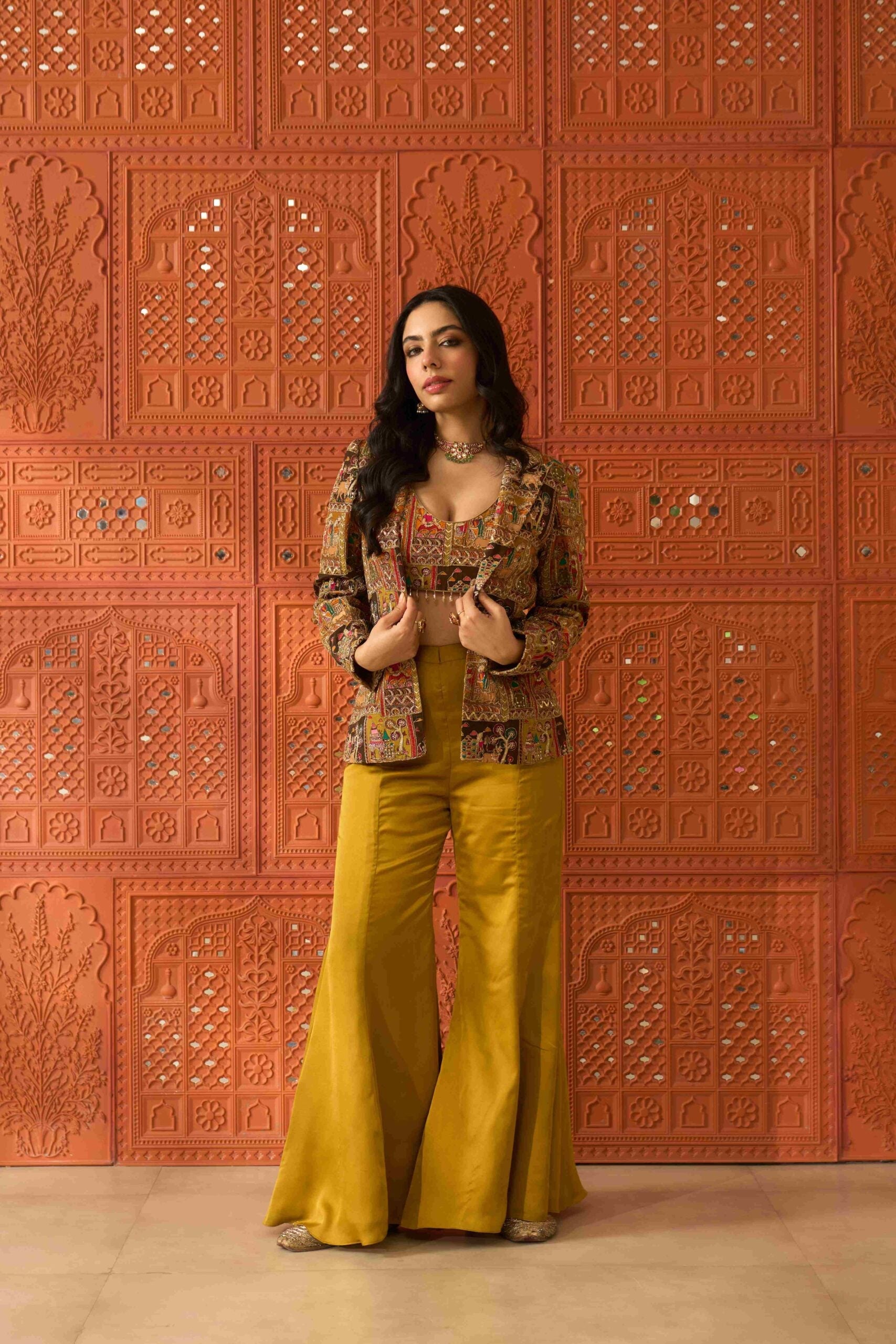 Saanjh Jacket Set