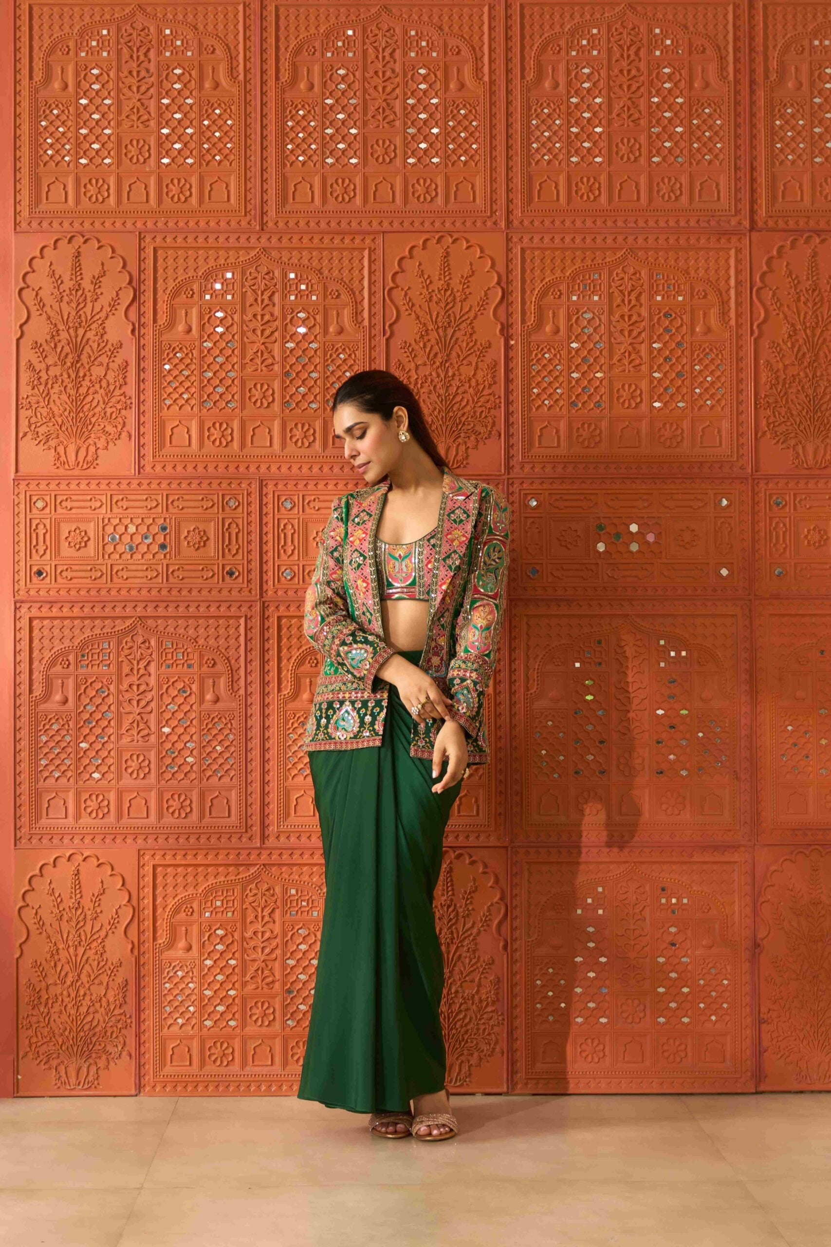 Mehr Bagh Jacket Set