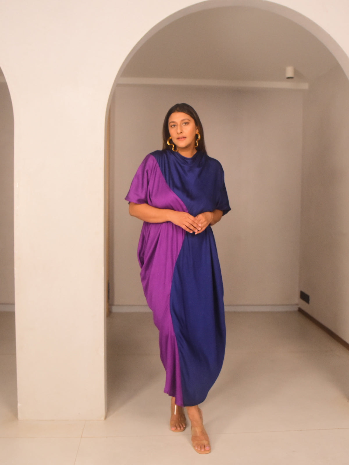 Selene Cowl Dress