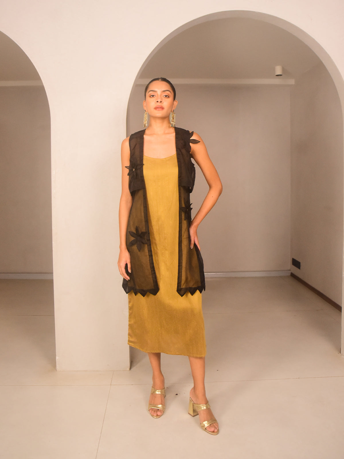 Sia Silk Evening Set