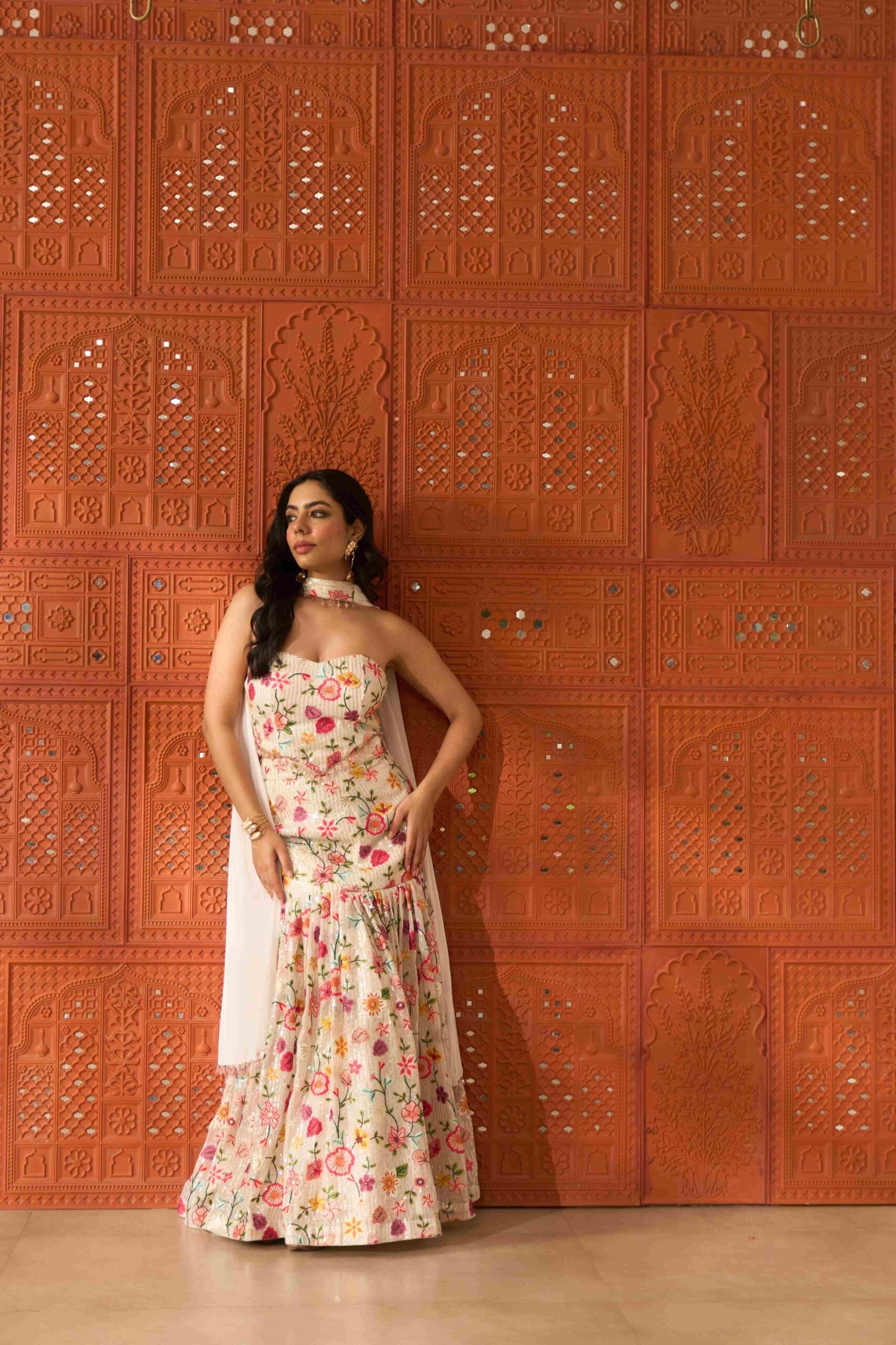 Gulbahar Skirt Set