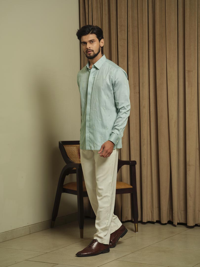 Sea Linear Party Shirt