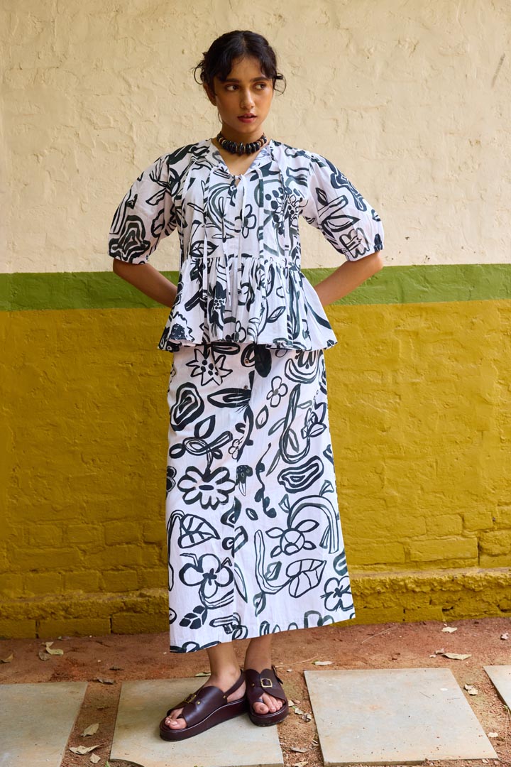 Iris Skirt Set