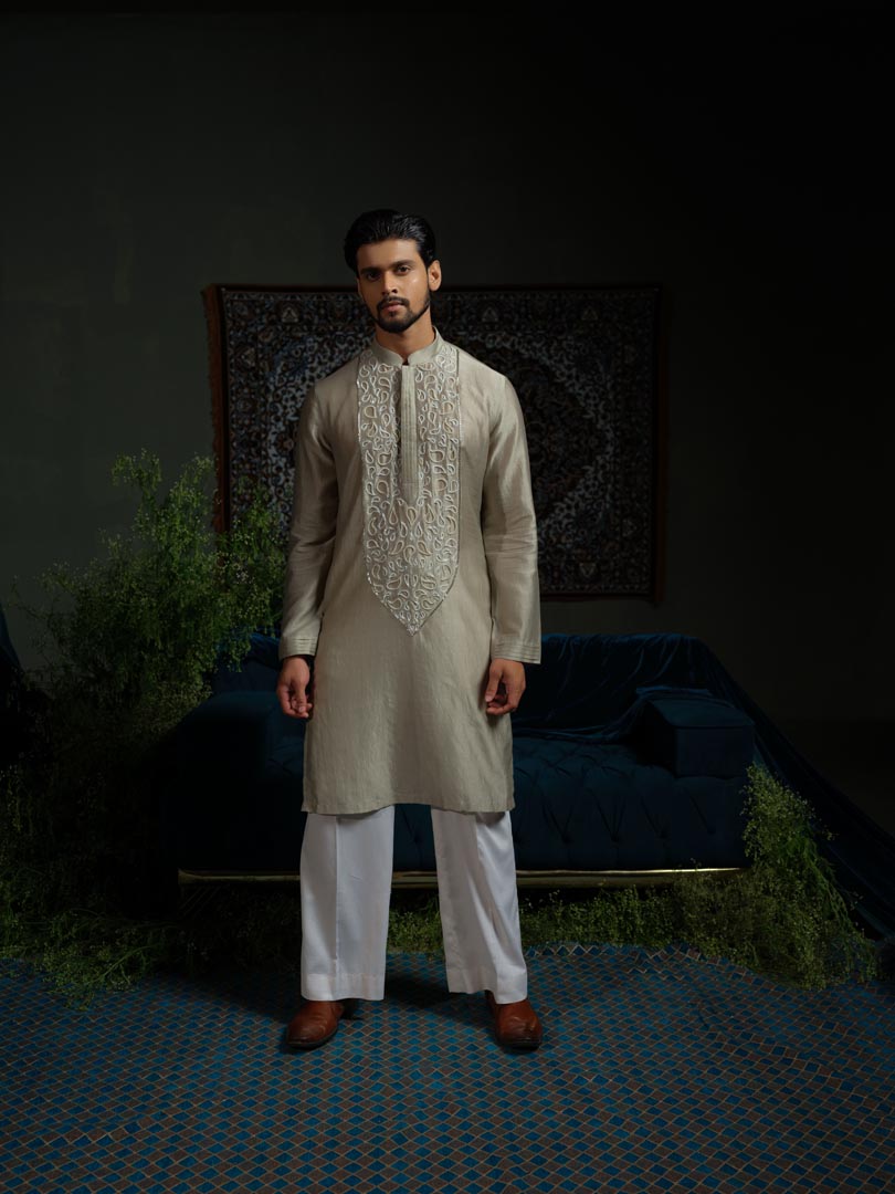 Paisley Pour Kurta Set