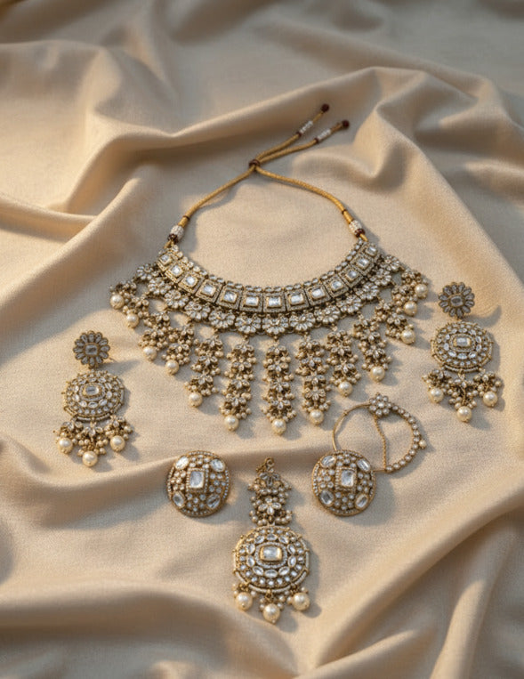 Heirloom Grandeur Pearl Bridal Set