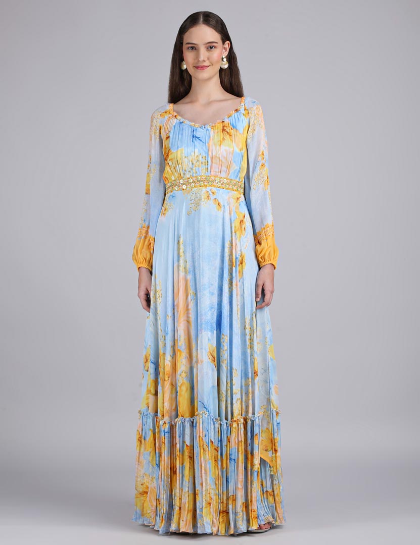 Flora Fairy Bloom Print Dress