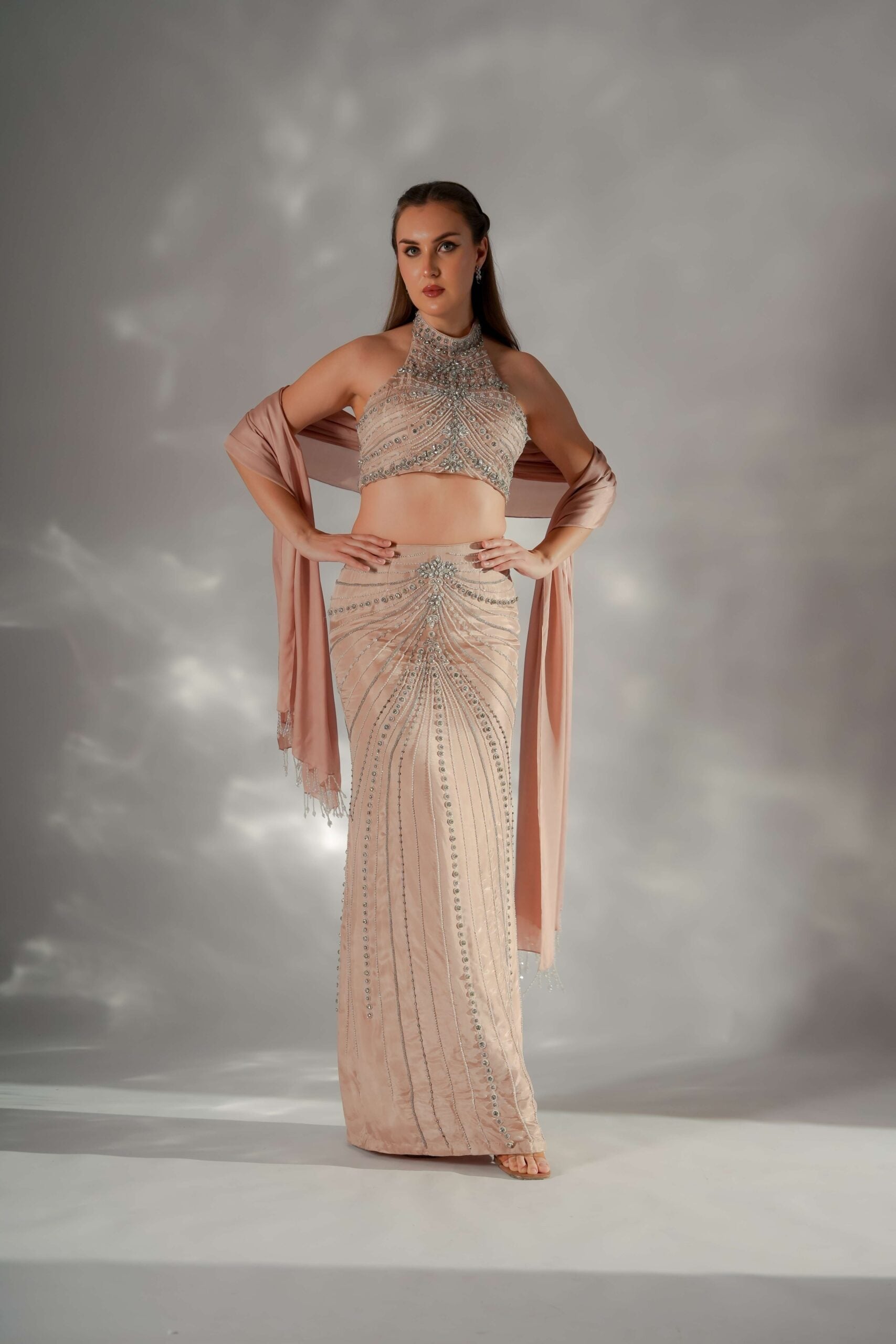 Silver whisper co-ord set