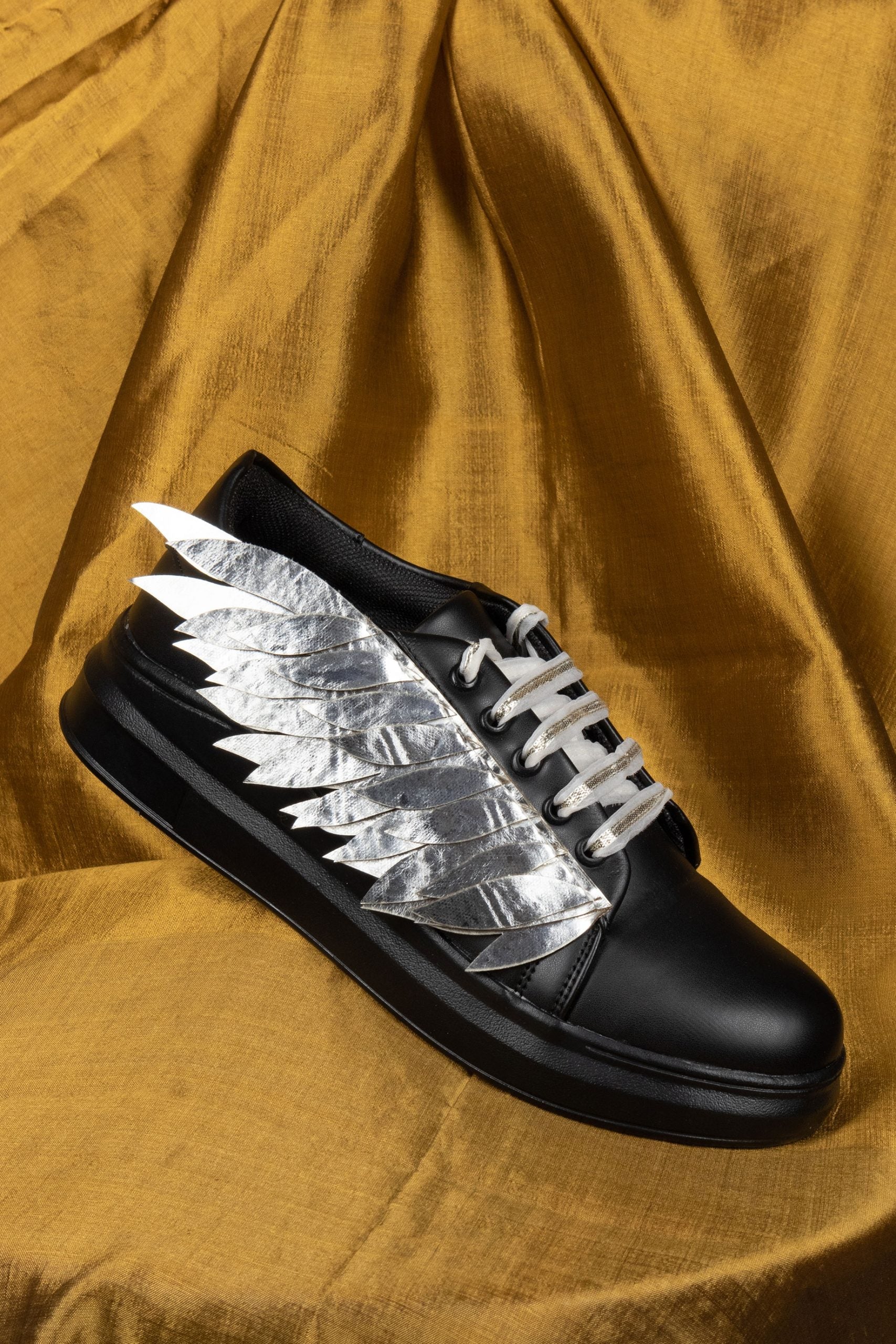 Black Wing Sneakers