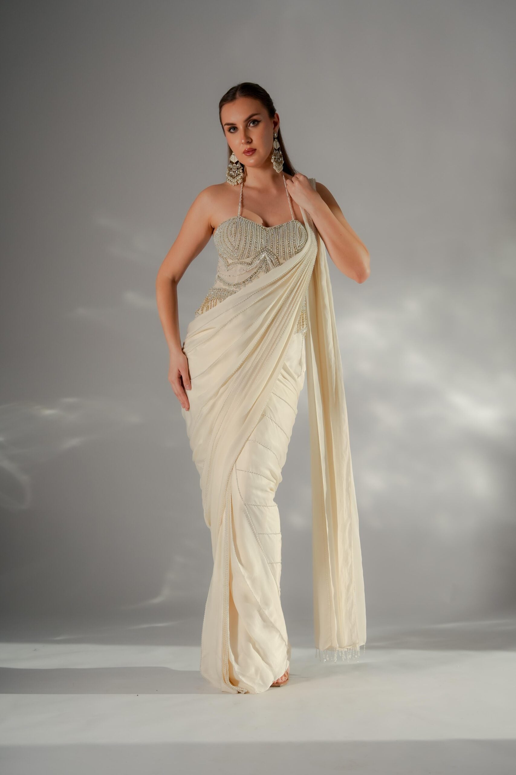 Luminara Drape saree