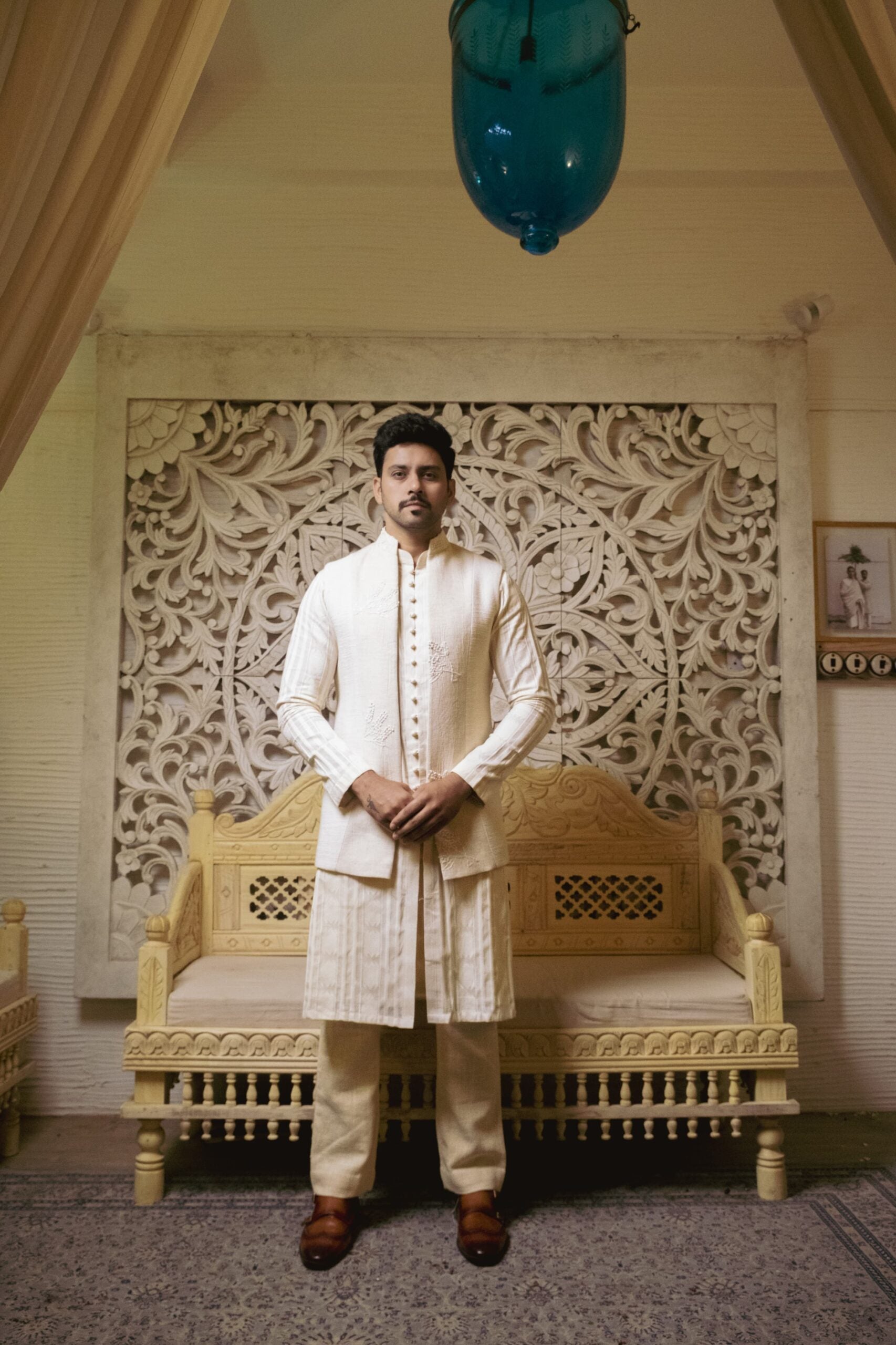 Half jacket kurta set