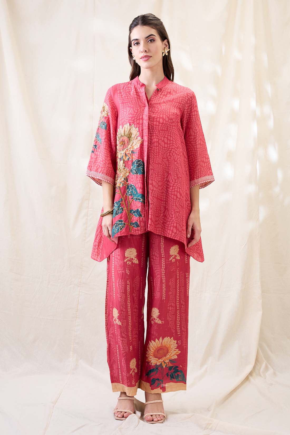 Ravya Embroidered co-ord set SP4604