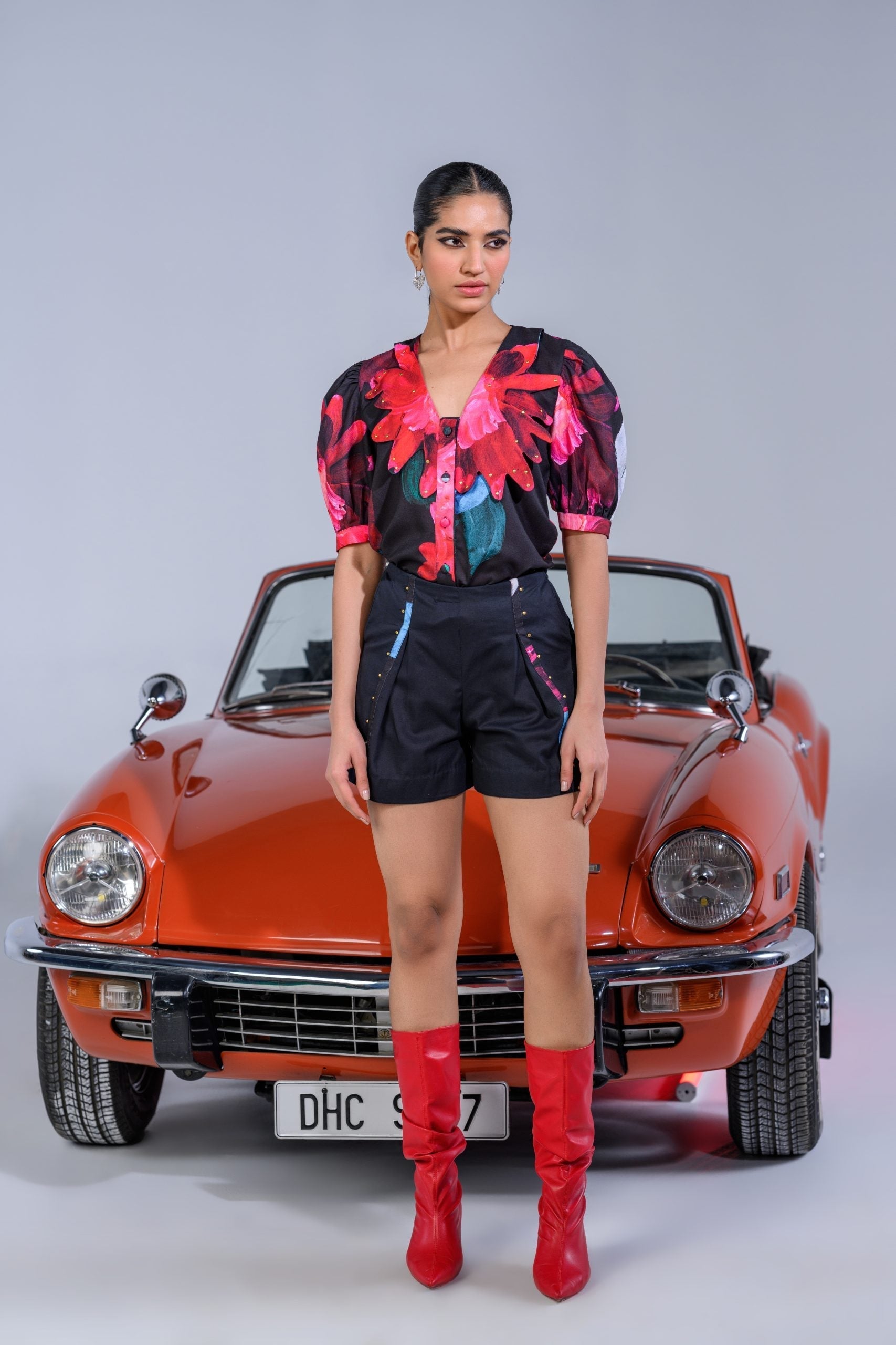 Image of Shirt-Short Set