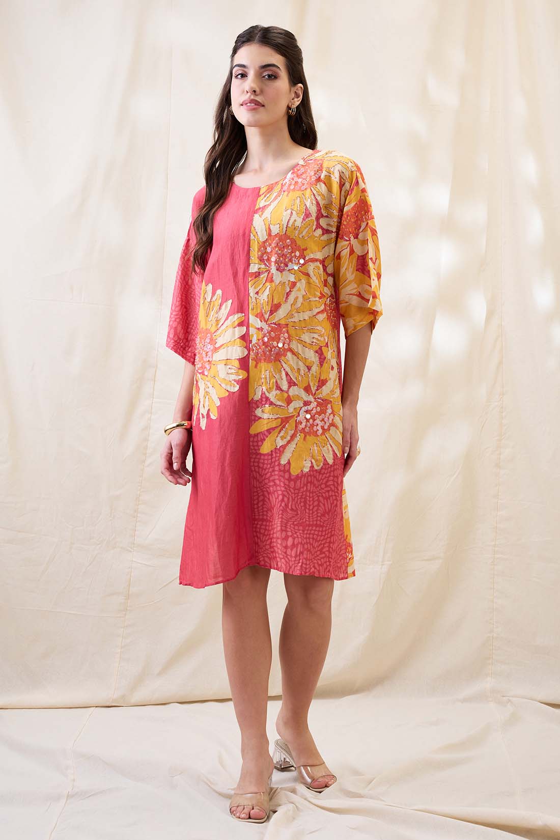 Ravya embellished boxy dress SP4621