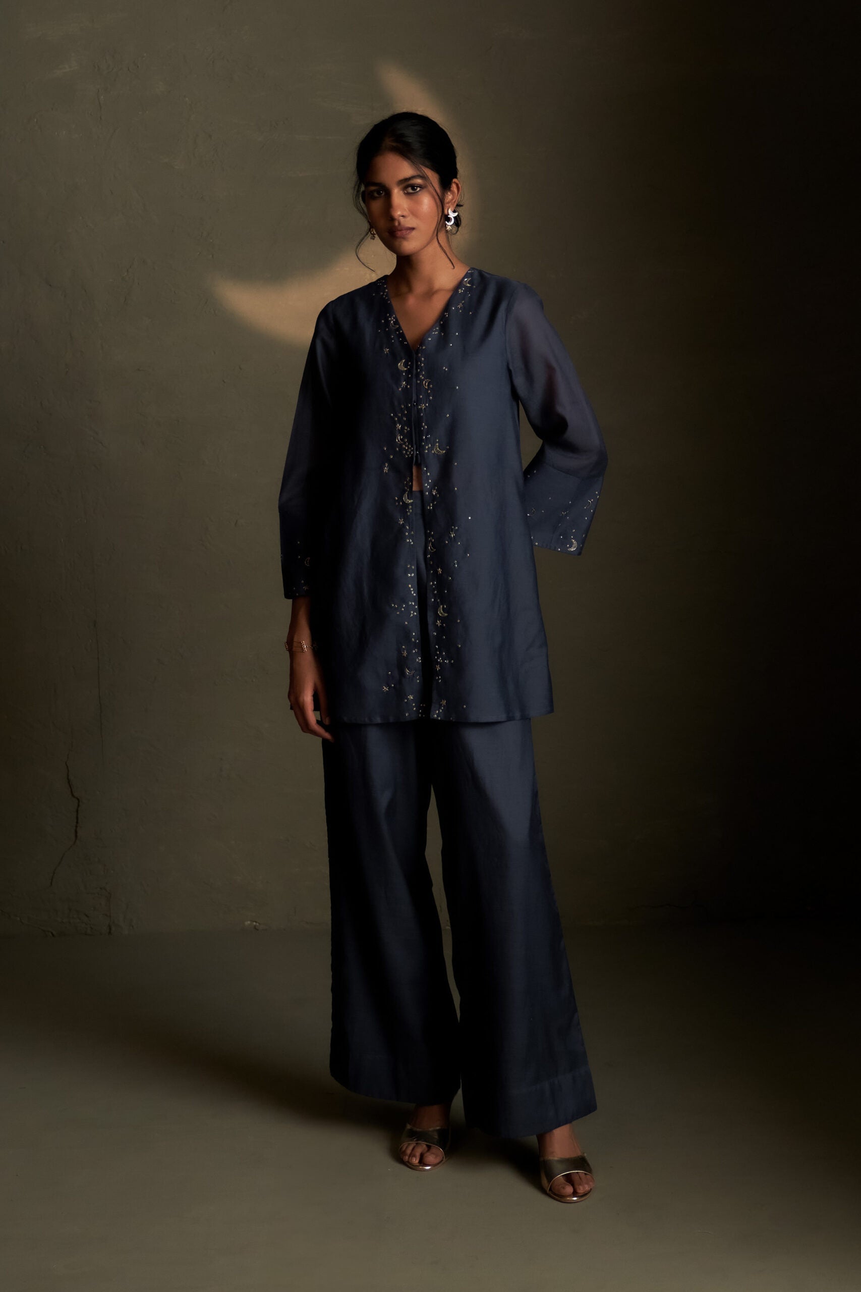 Chaand Sitara Set - Blue Dusk