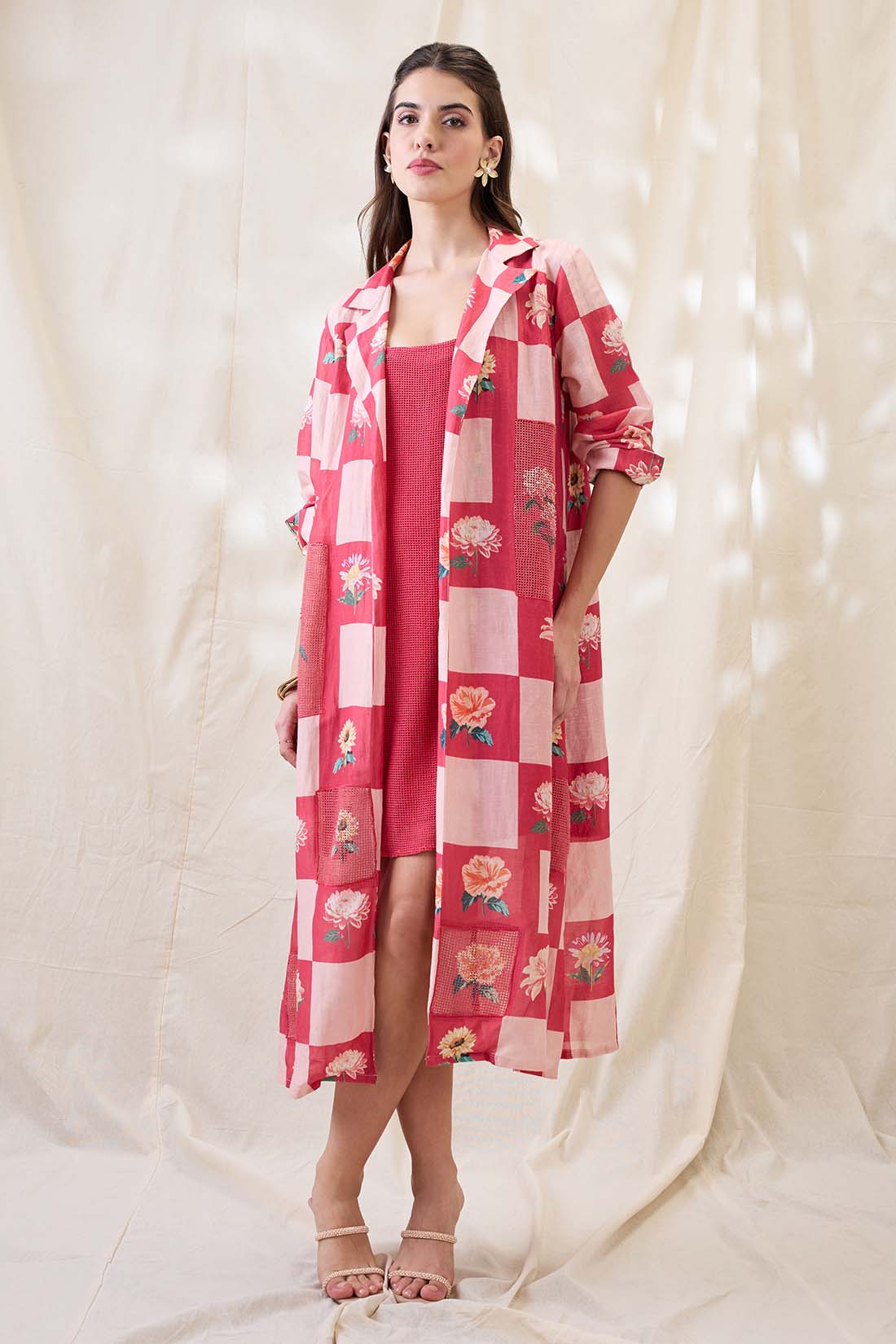 Ravya dress with embellished jacket SP4630