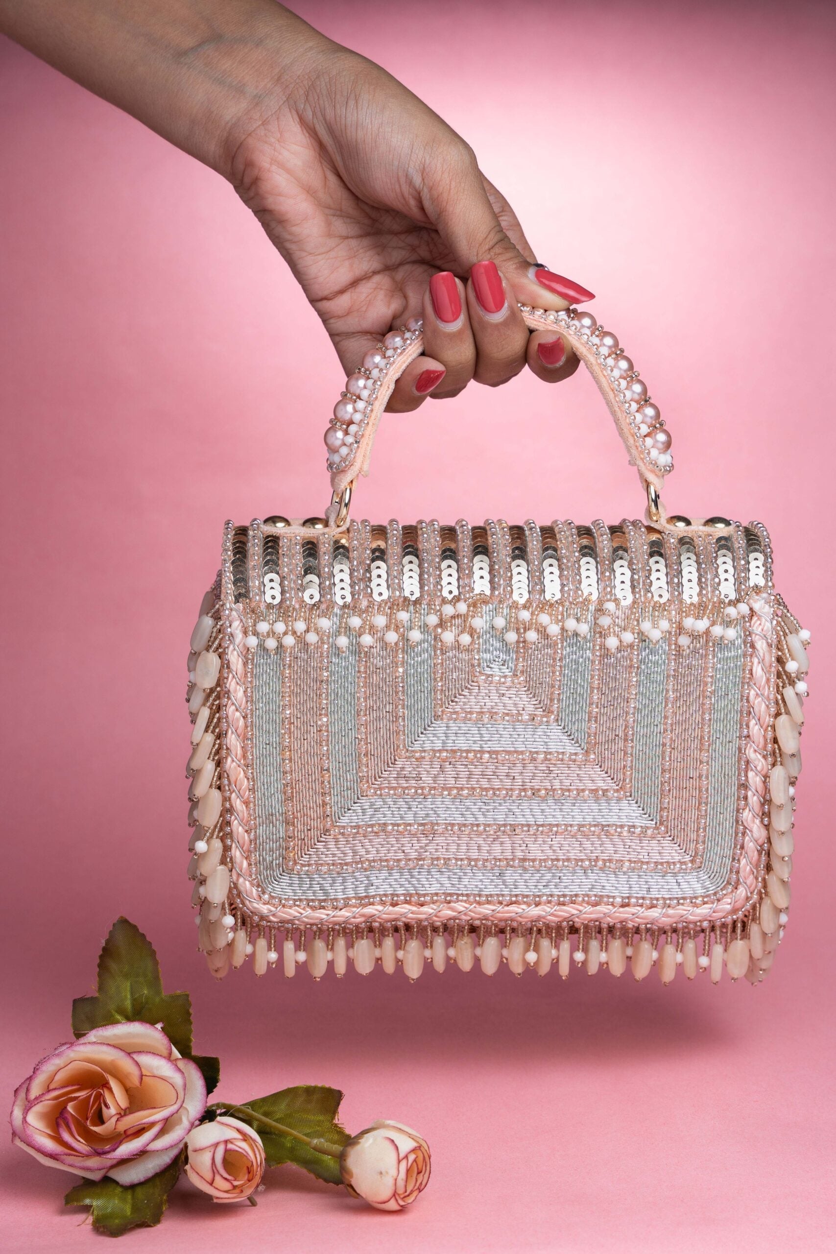 Matto Splendour Kasse Silver Blush