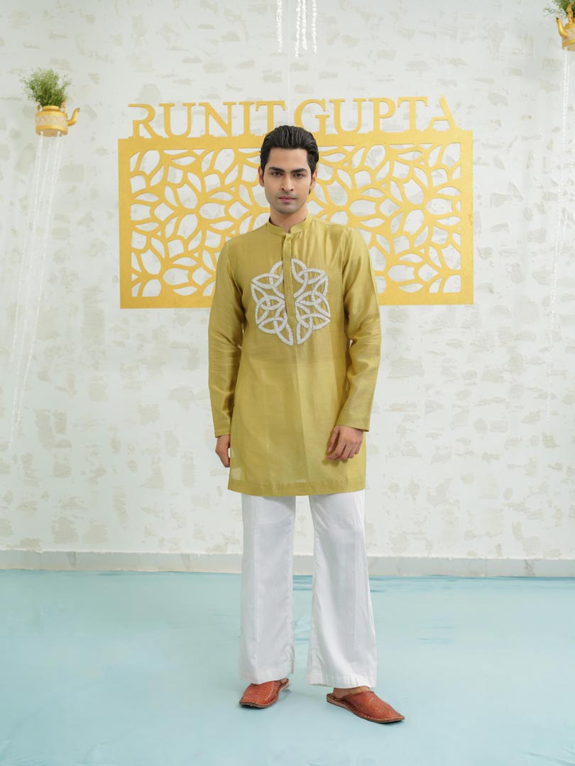 Fresh Moss Infinity kurta set