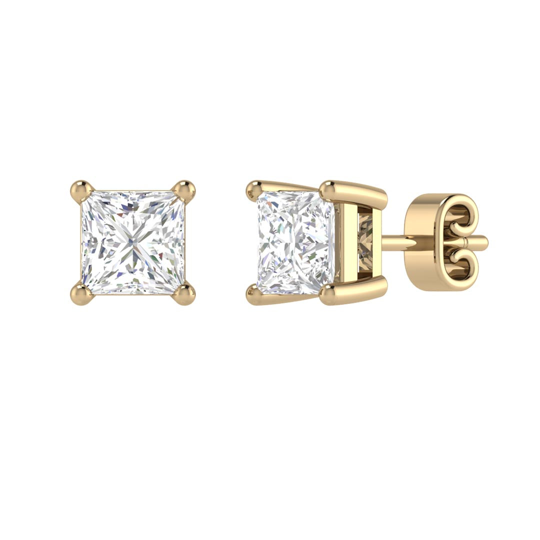 Image of 2CT Princess Studs