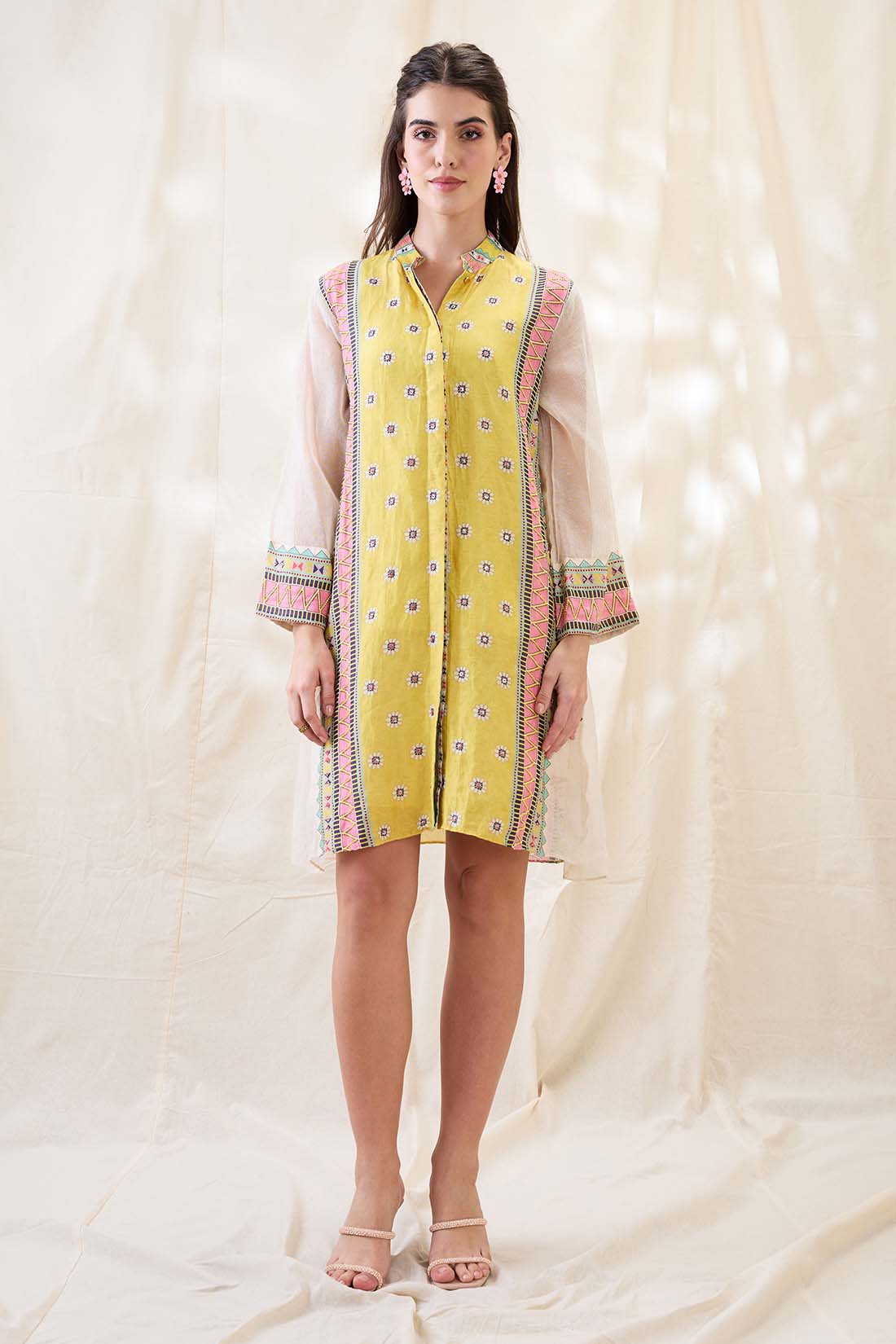 Nooma embellished A-line dress SP4728