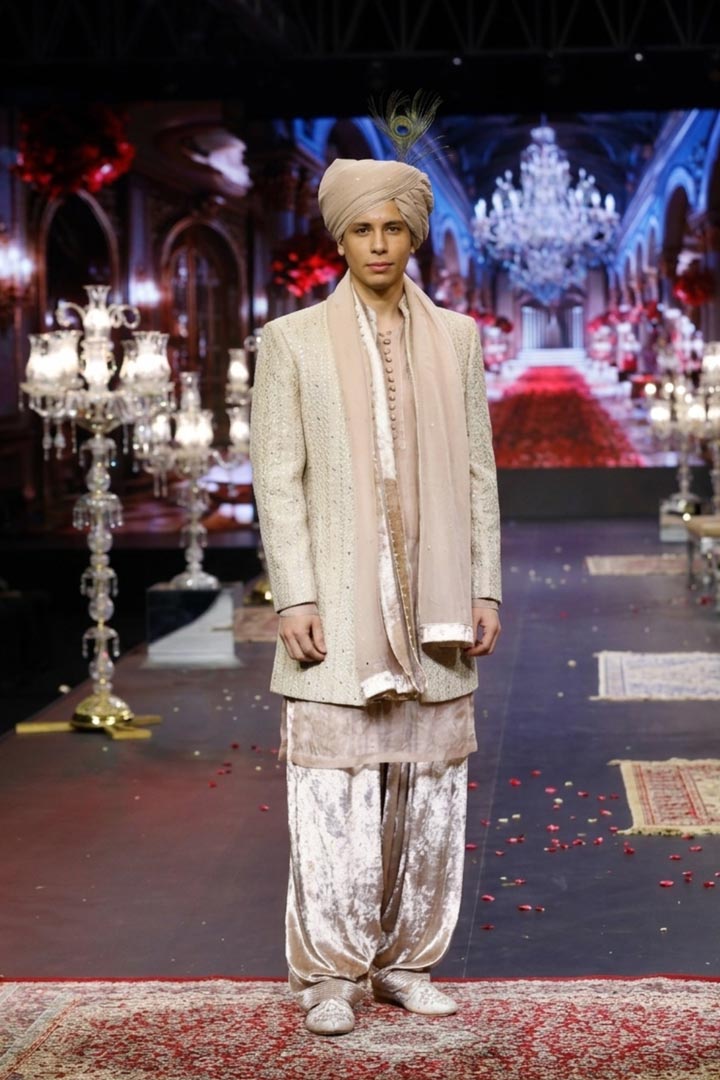 Gulzar Open Jacket Set