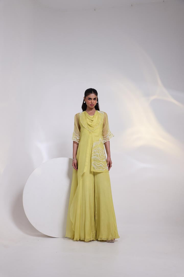 DORI WAVE JUMPSUIT AAD616YELLOW