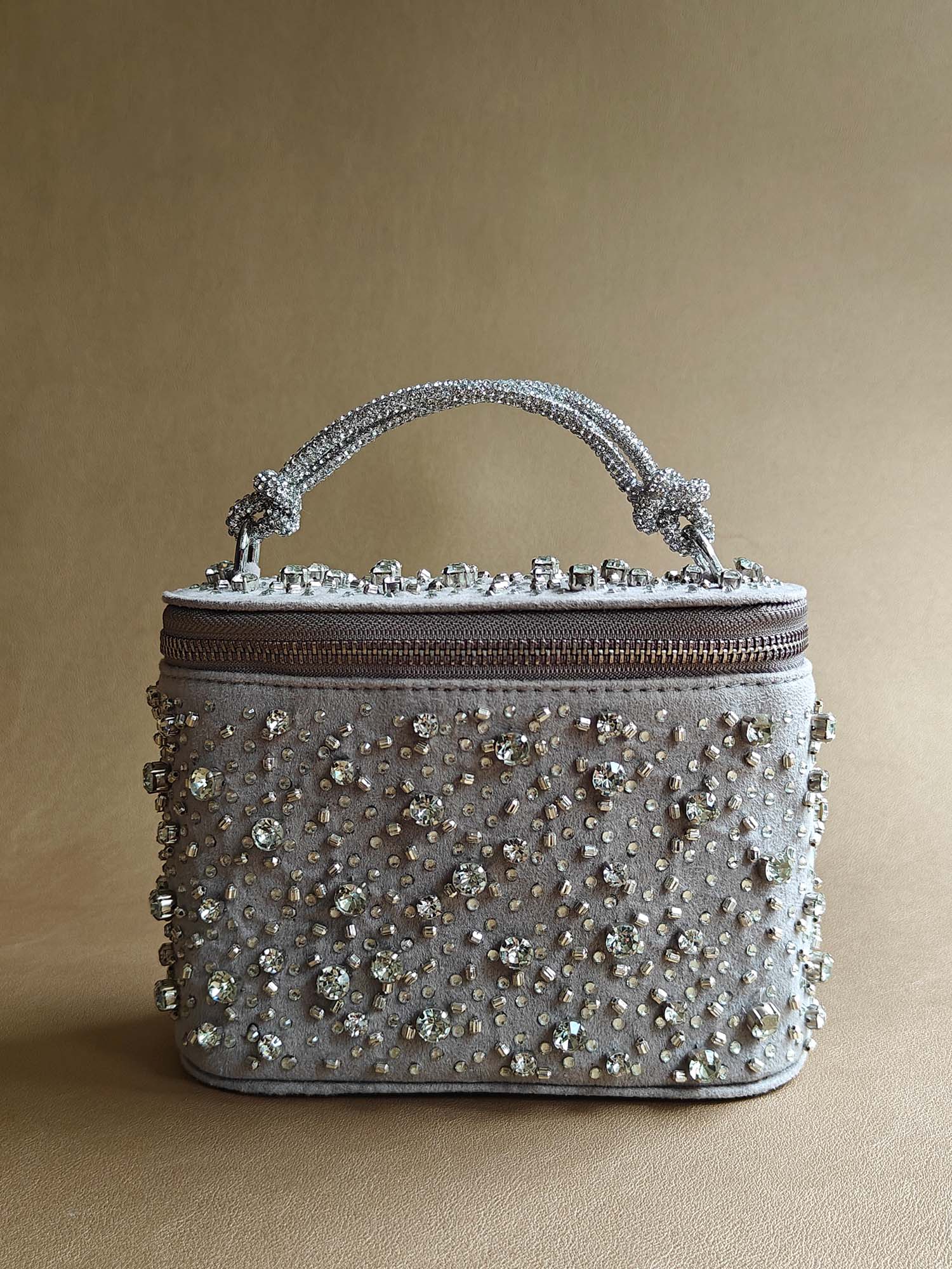 Silver Vanity Bag