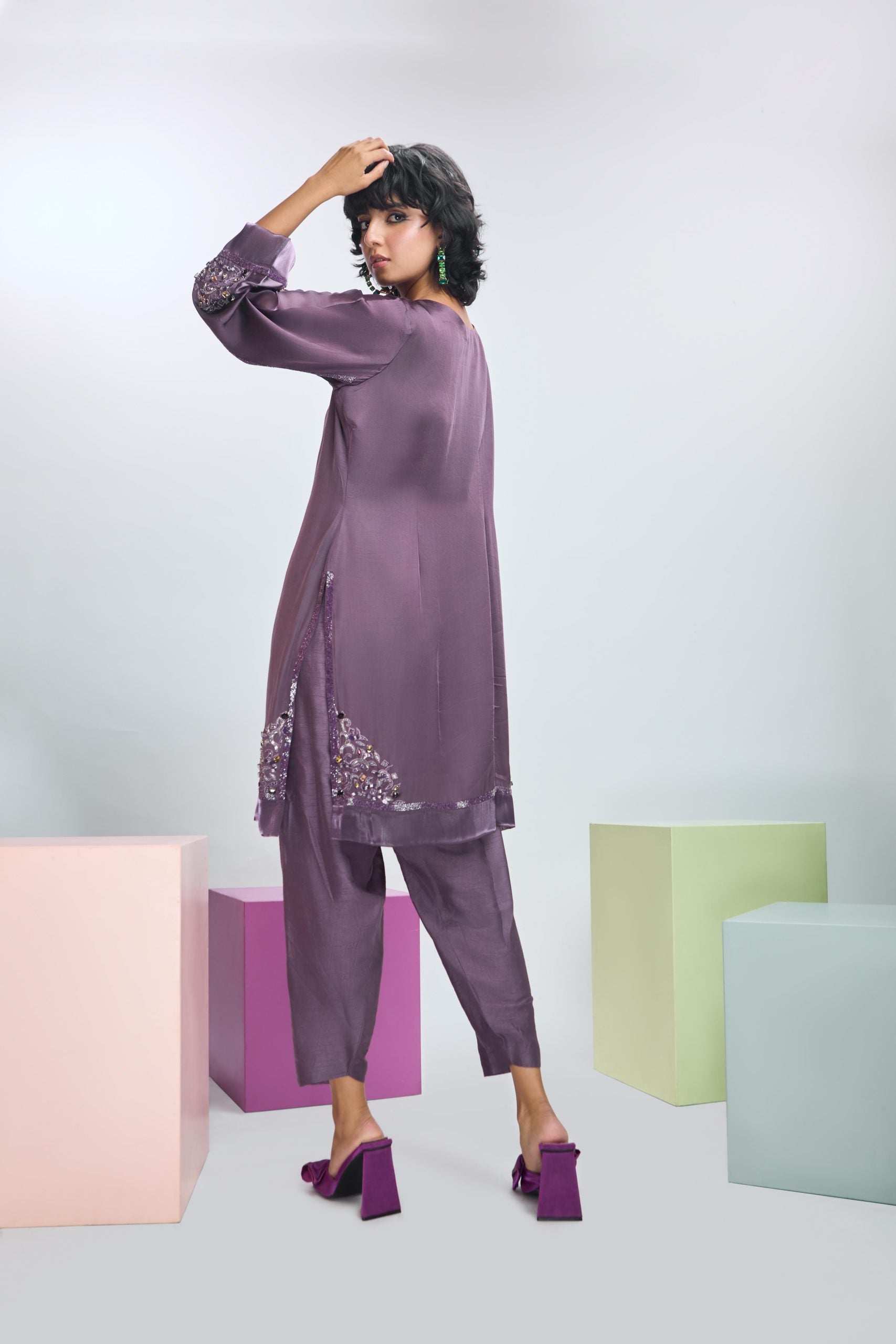 Embroidered Kurta Set