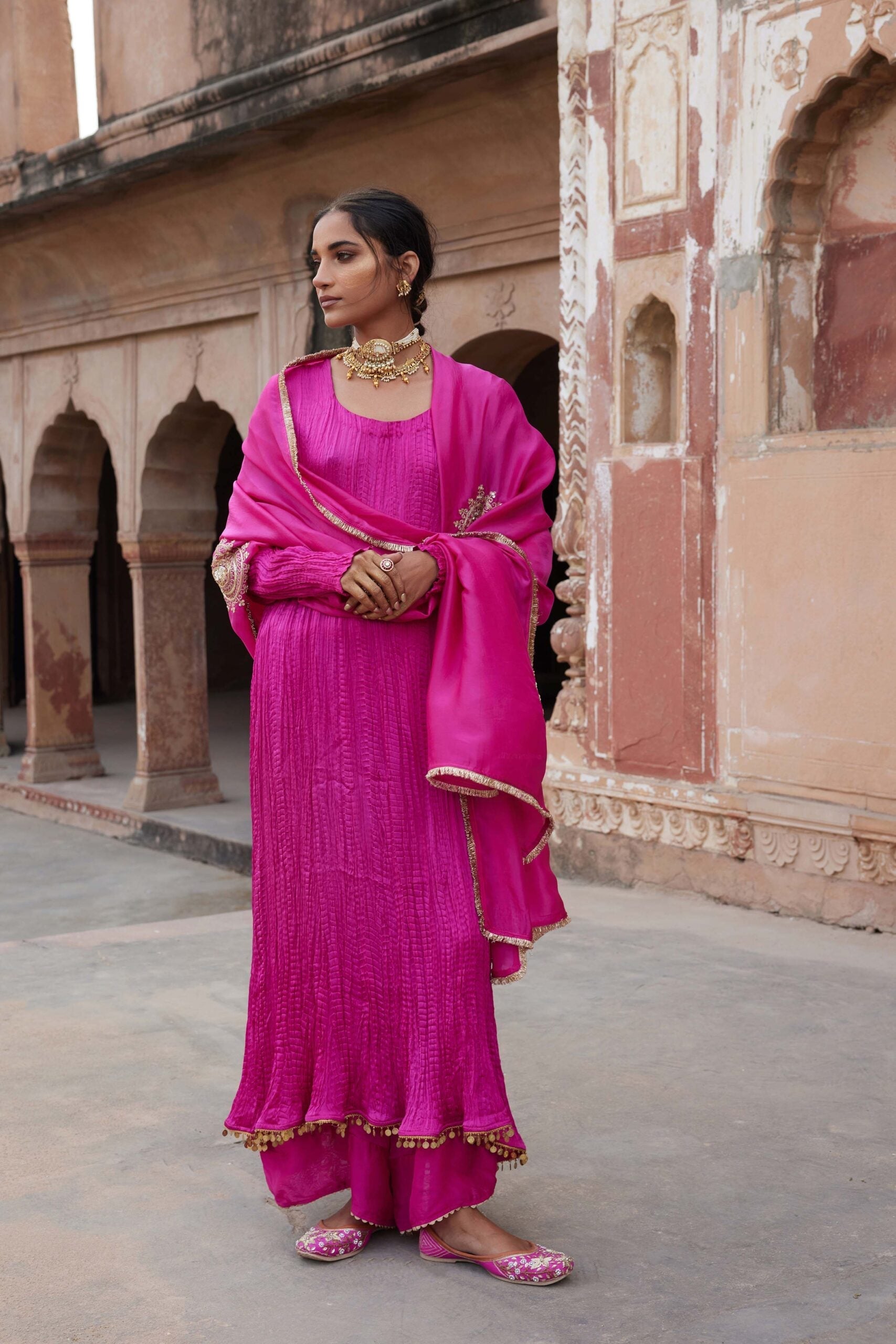 Kurta flard pallazo set EBN22