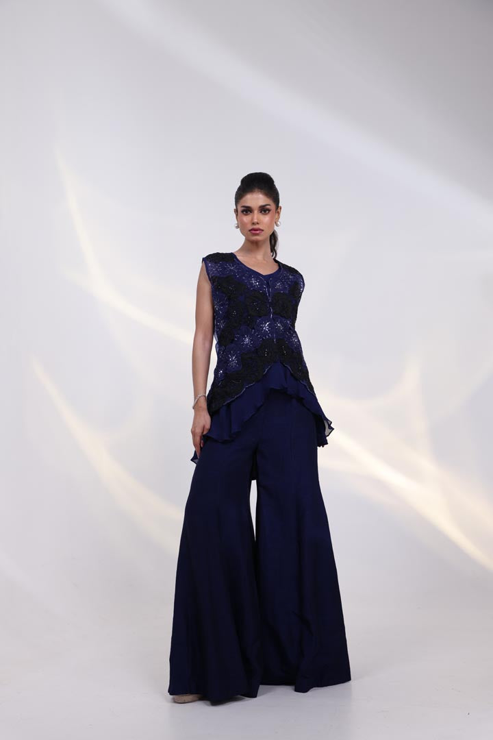 Velour Charm Outfit AAD626BLUE