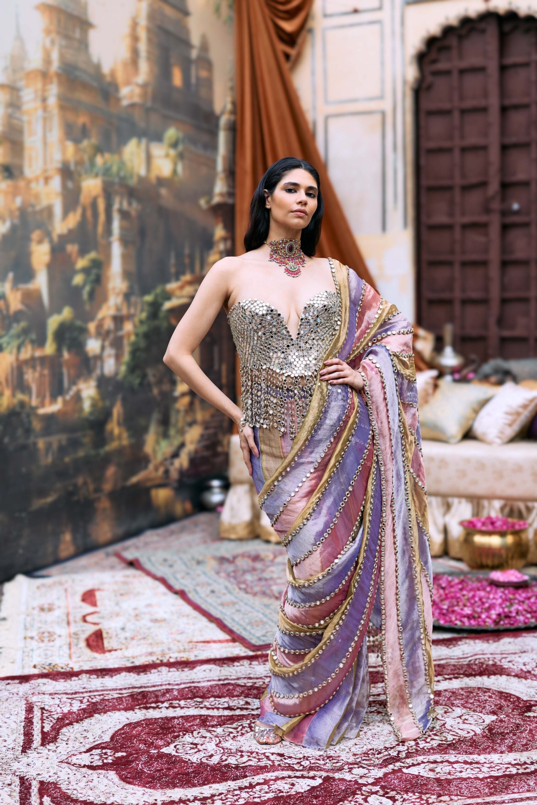 Rangmala Saree Set-B