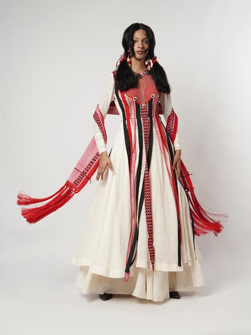 FLOATING PANELLED KAILDAR SET