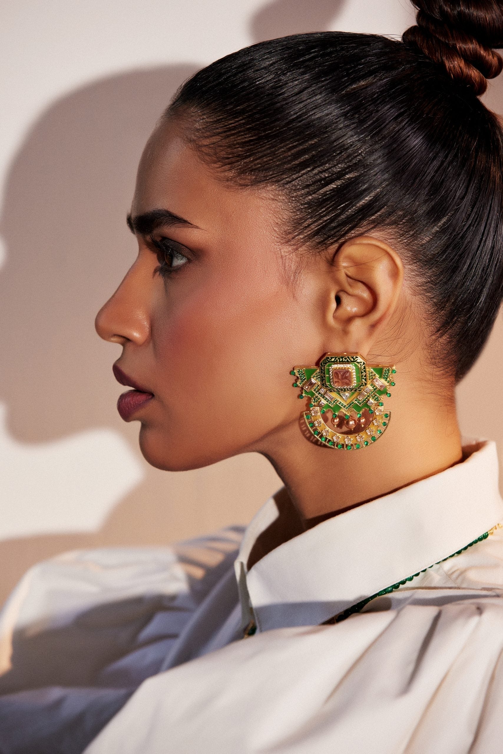 Image of Rumeli Majestic Earrings JJV by JJ Valaya