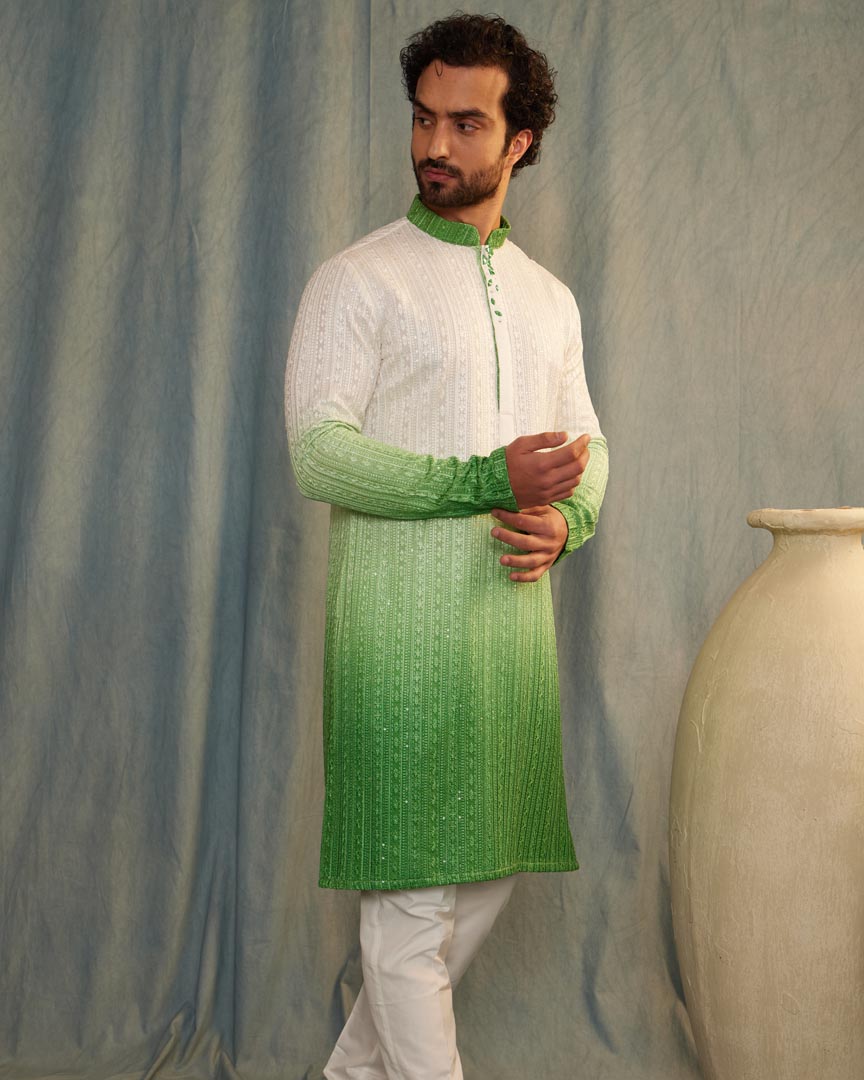 Image of Jade Green kurta set