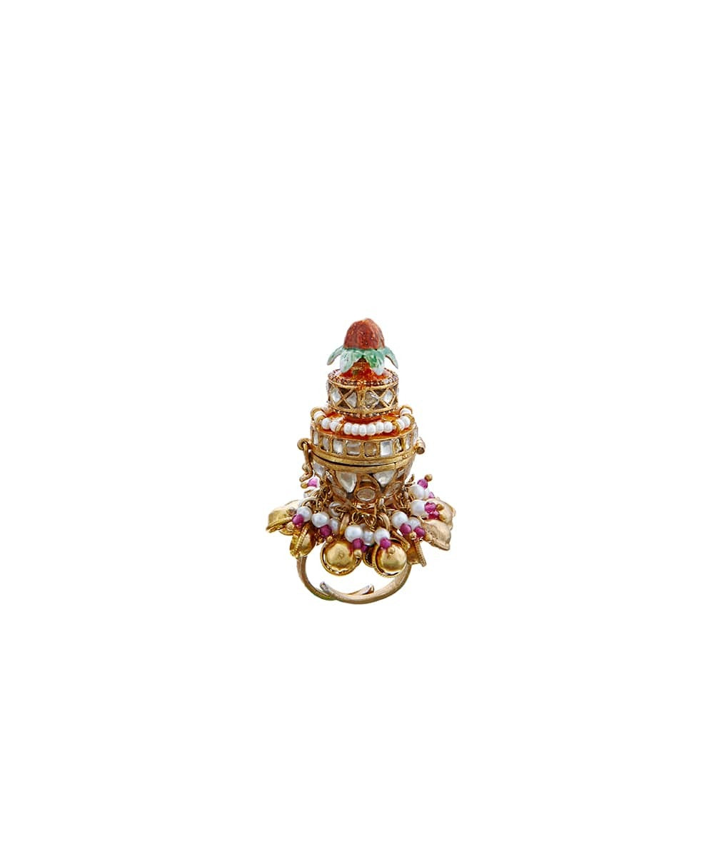 Image of Kalashi Ring Cum Sindoor Dabbi