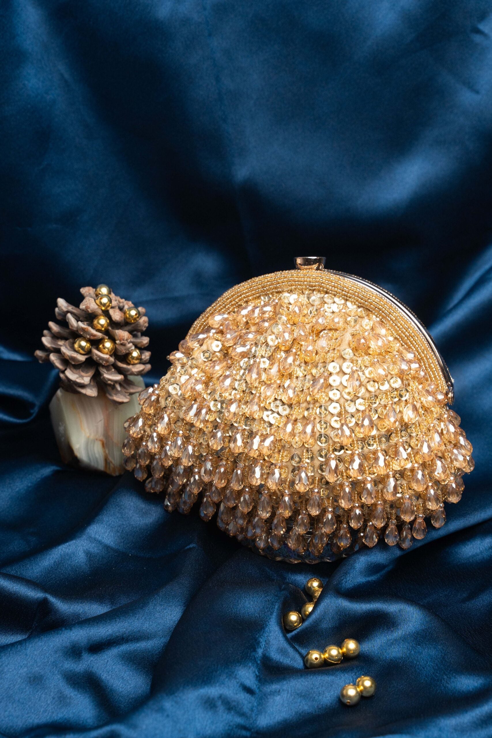 Pristine Bolso Gold