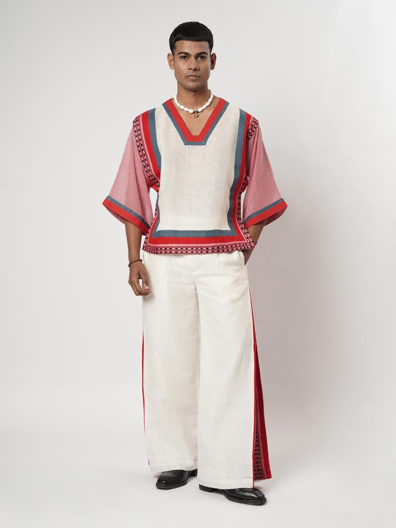 NAGA-GAMCHA SCARF CO-ORD SET