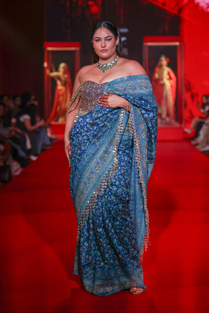 Neelambari Saree Set