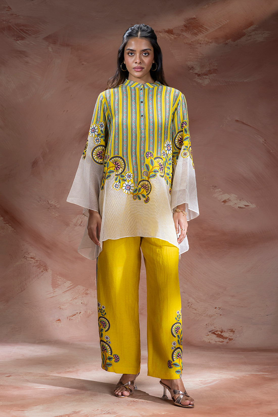 yellow Nooma Kurta set