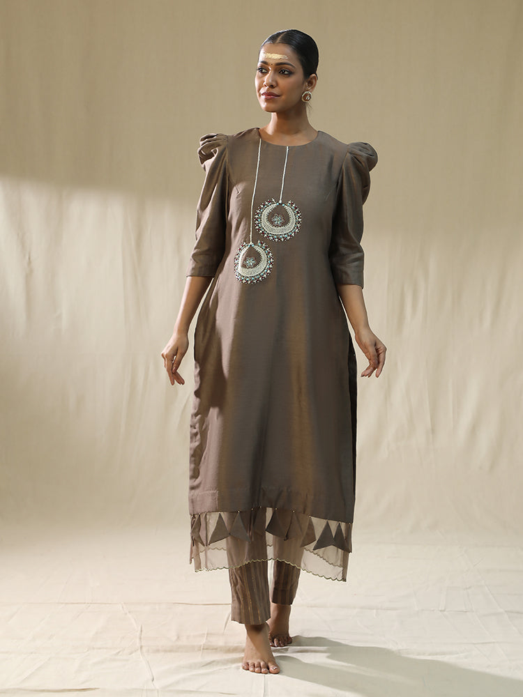 Mocha Bali Suit set