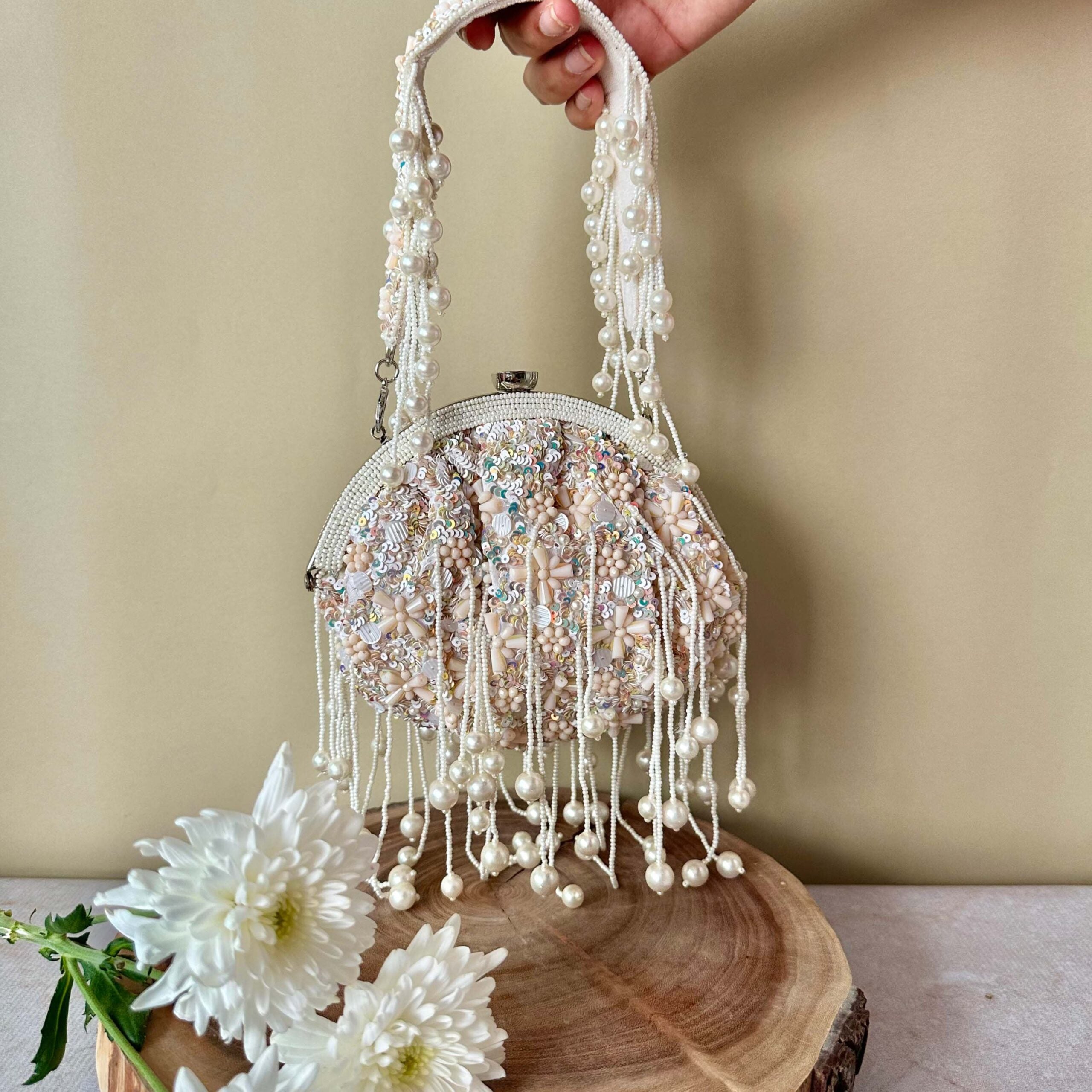 Sequin Enchantment Ivory