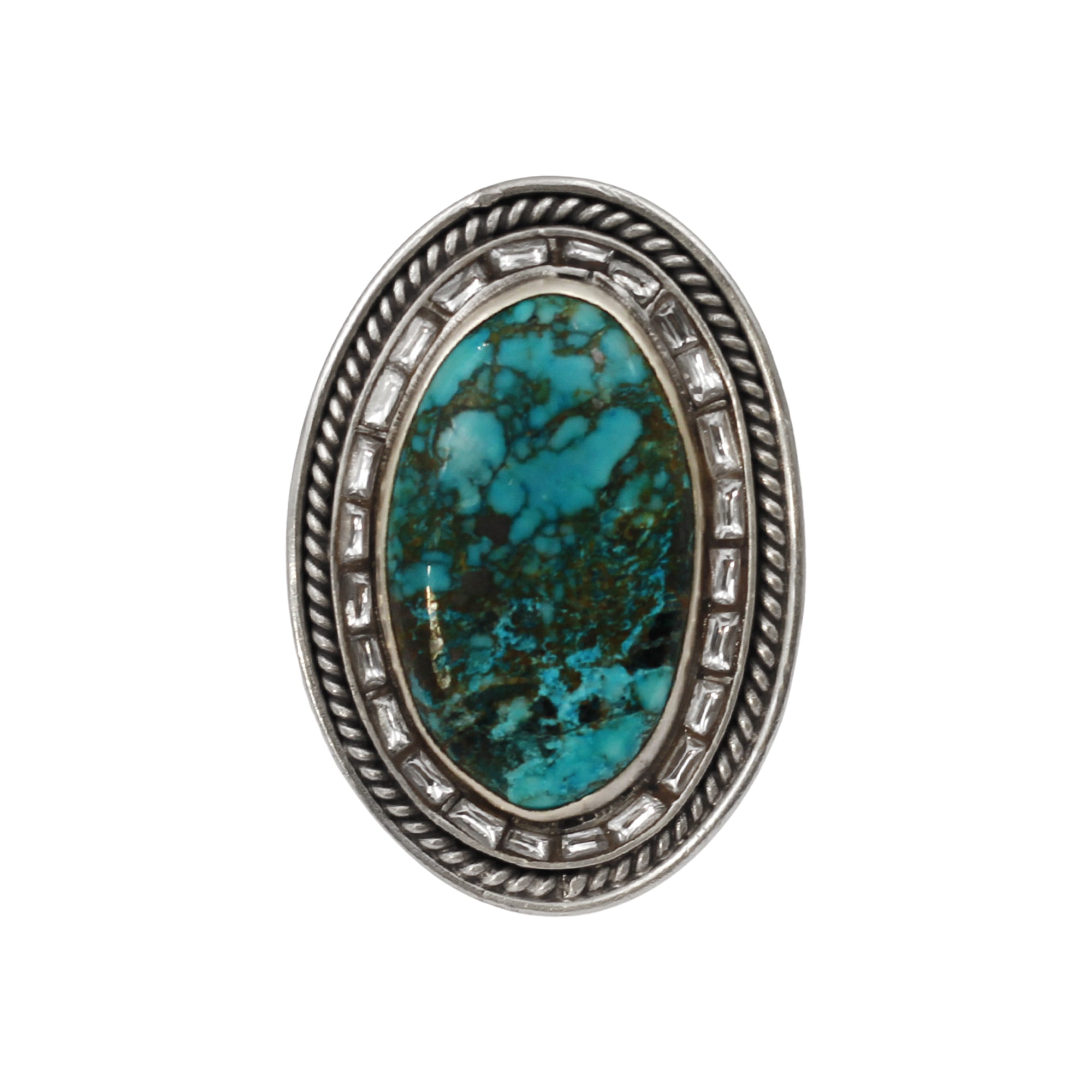 Sangeeta Boochra Signature Turquoise Statement Ring