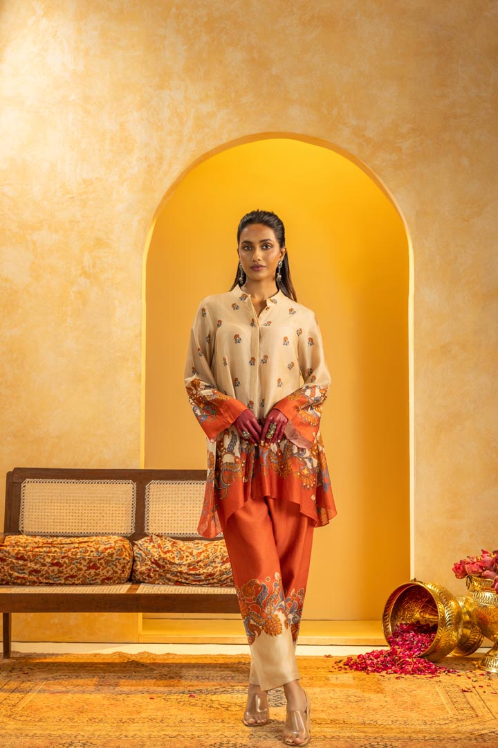 Rangtara embellished kurta setSP4858