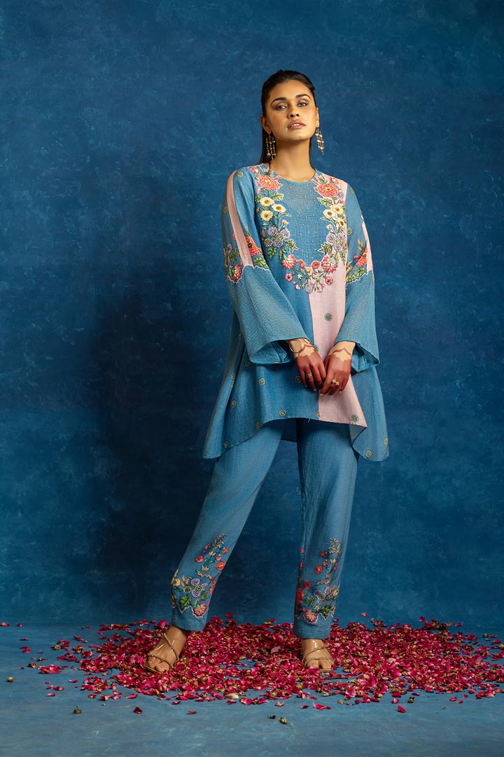 Baghira Appiqued Kurta setSP4939