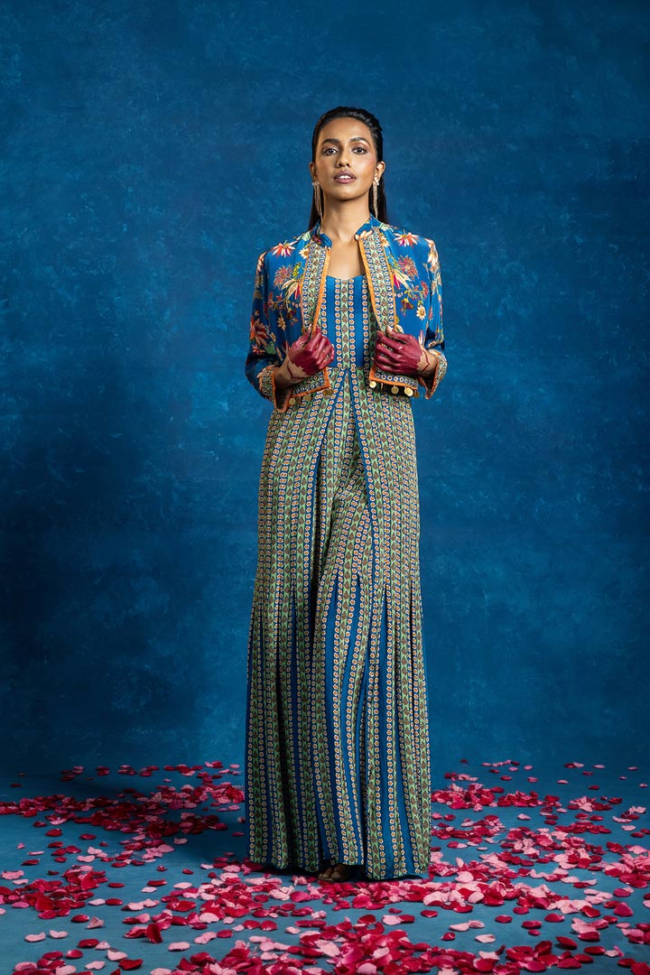 Aarani embellished jumpsuit setSP4919