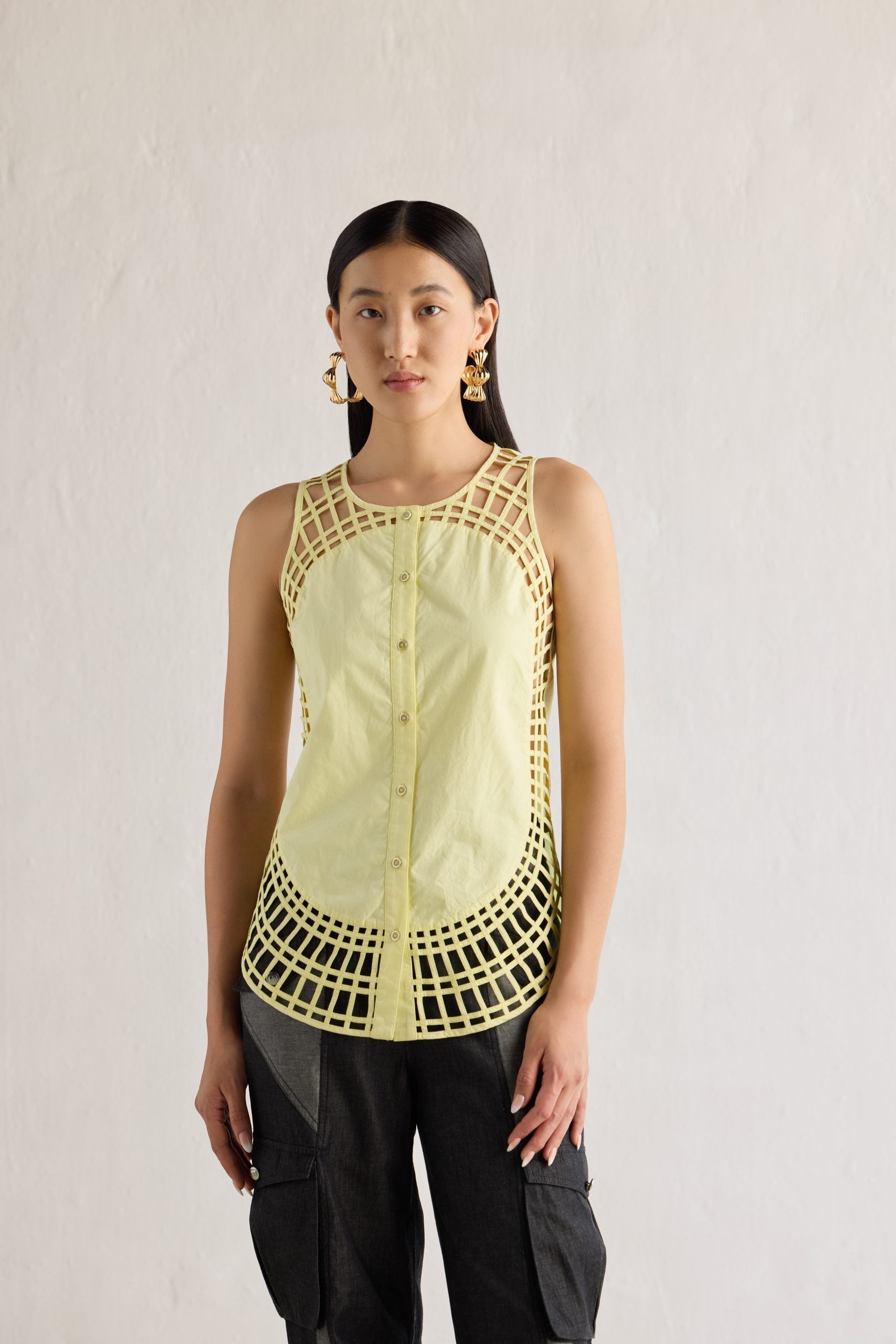 Image of LIME SUNRAY SHIRT