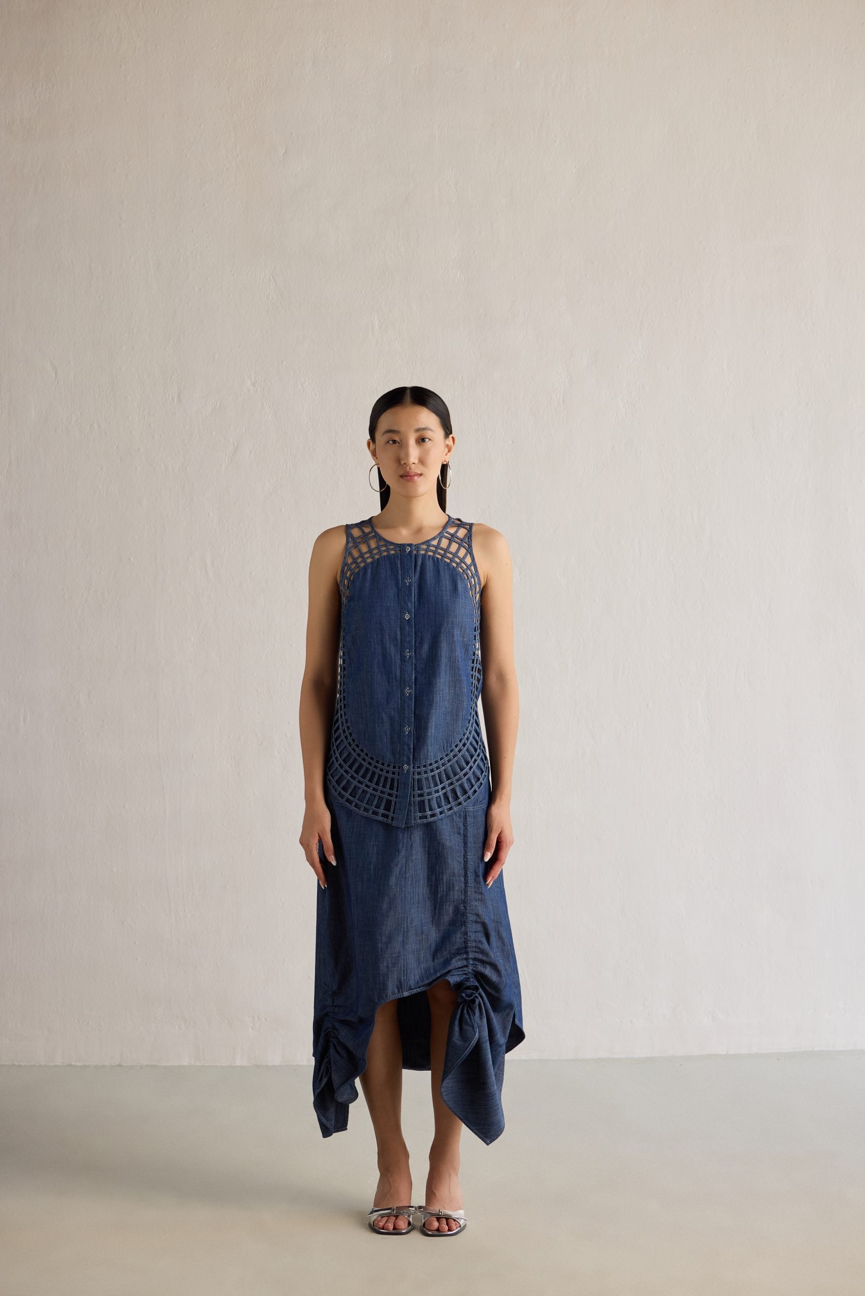 Image of DENIM SUNRAY SHIRT