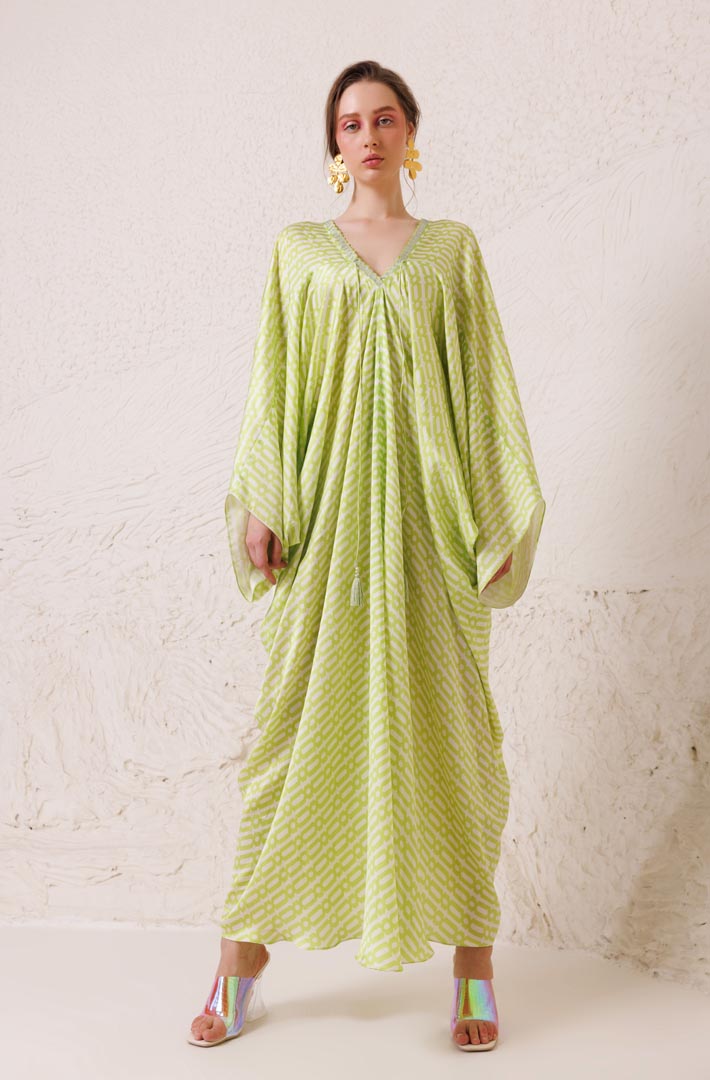 Lush Green Kaftan