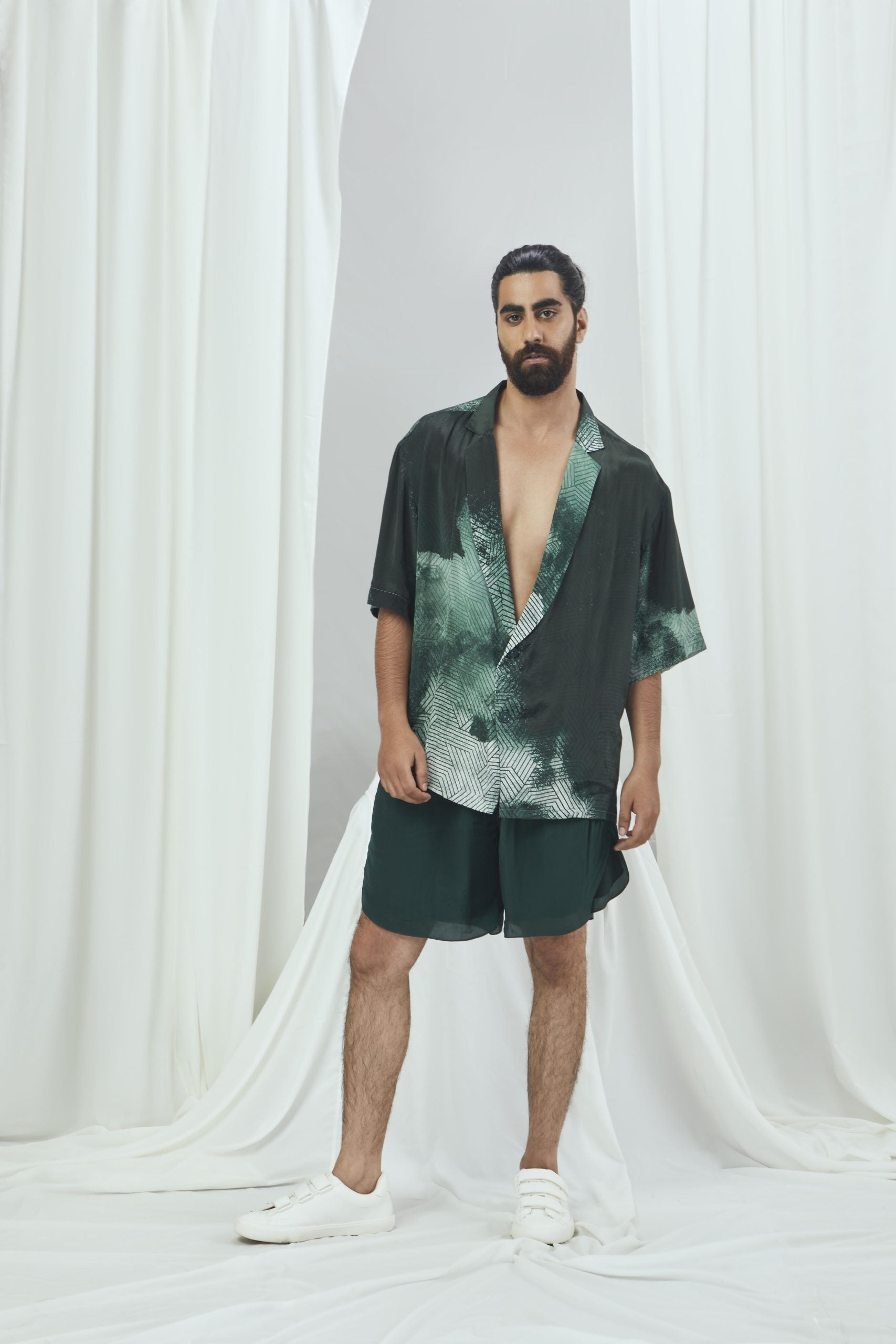 Printed Hawaiian Shirt